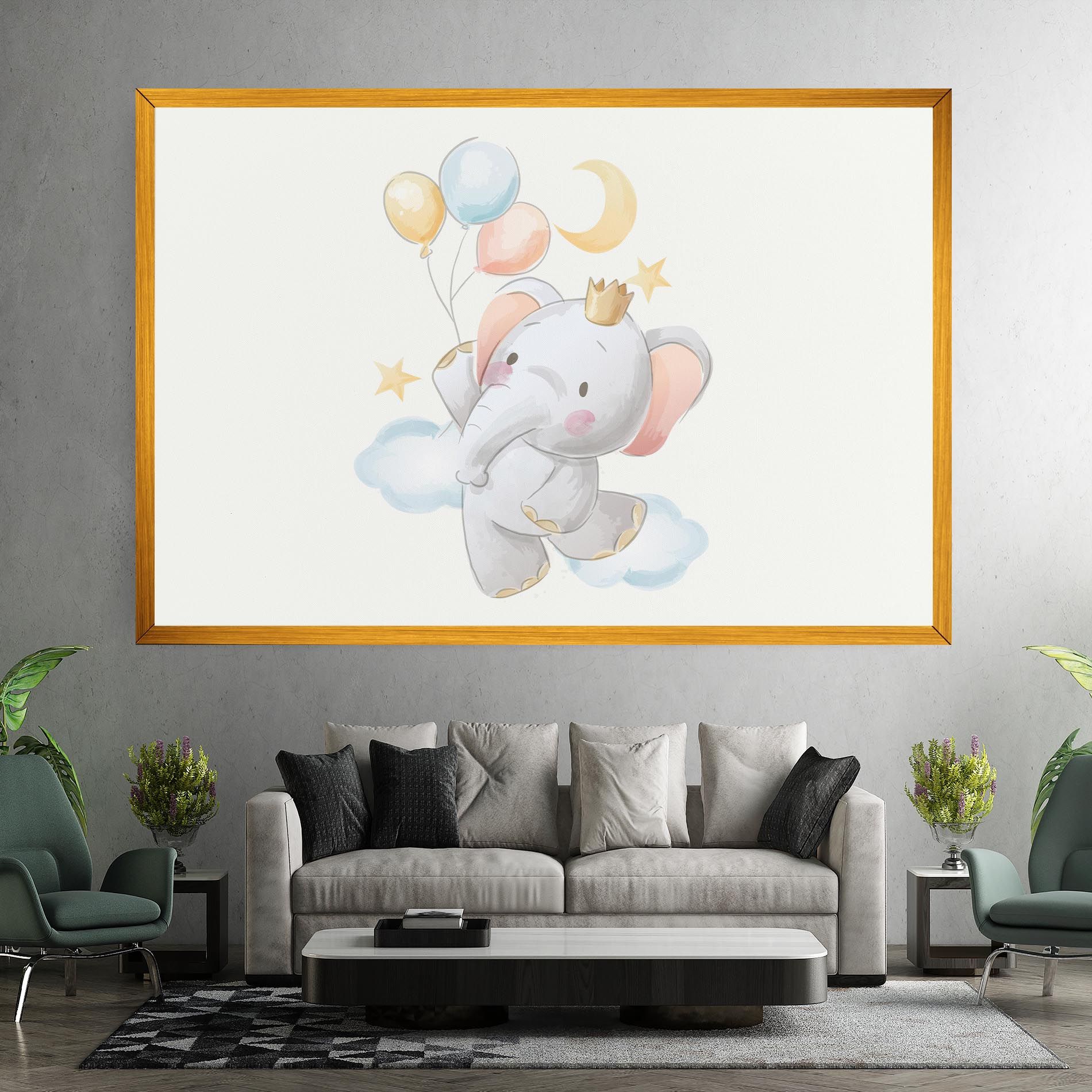 Elephant Flying mockup 7
