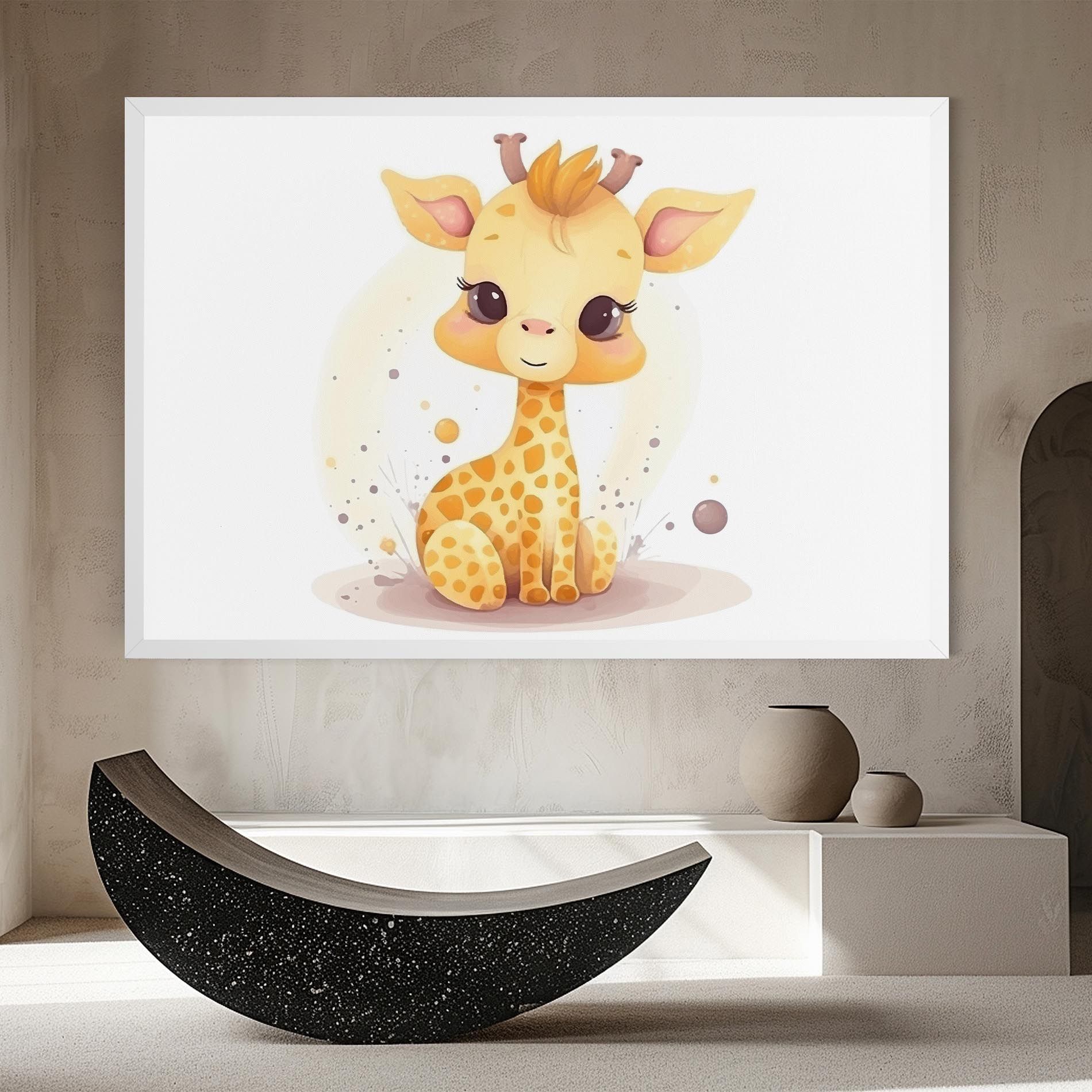 Adorable Giraffe mockup 8