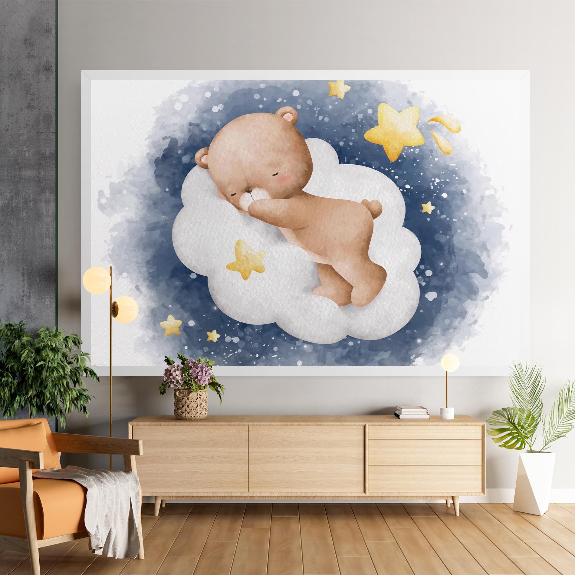 Bear Cloud Sleep mockup 9