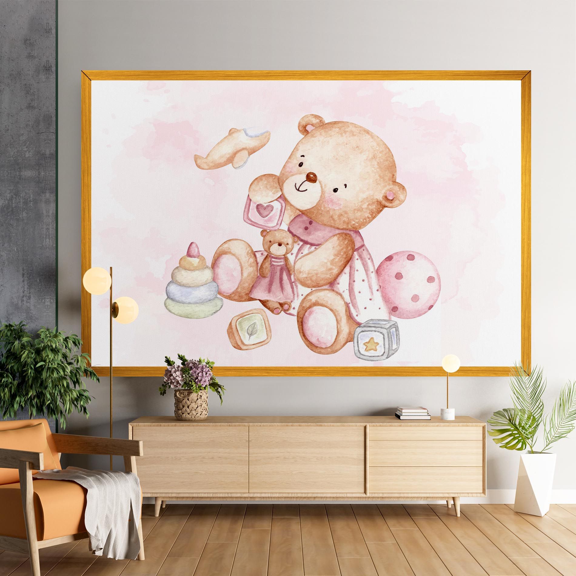 Bear With Toys mockup 9