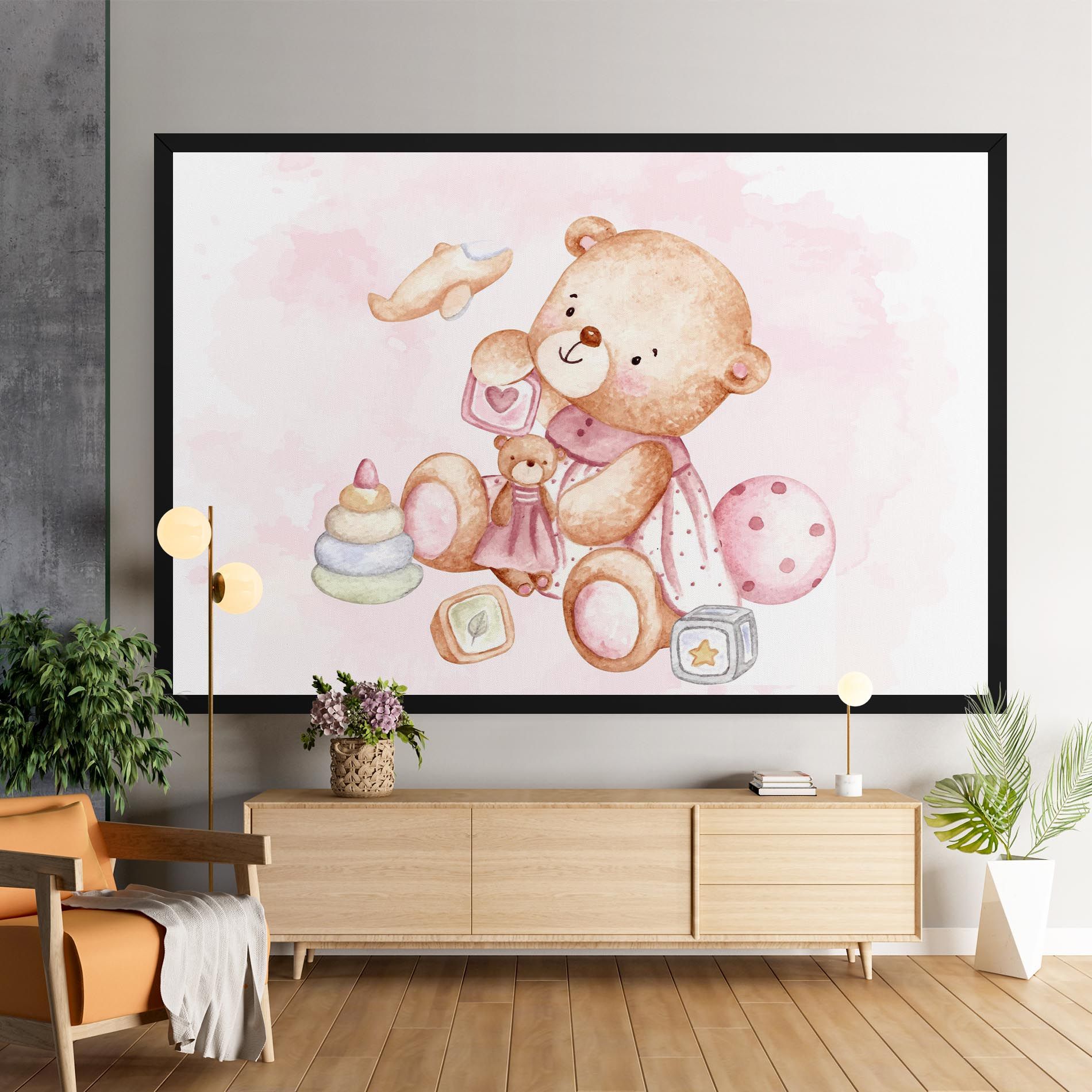 Bear With Toys mockup 9