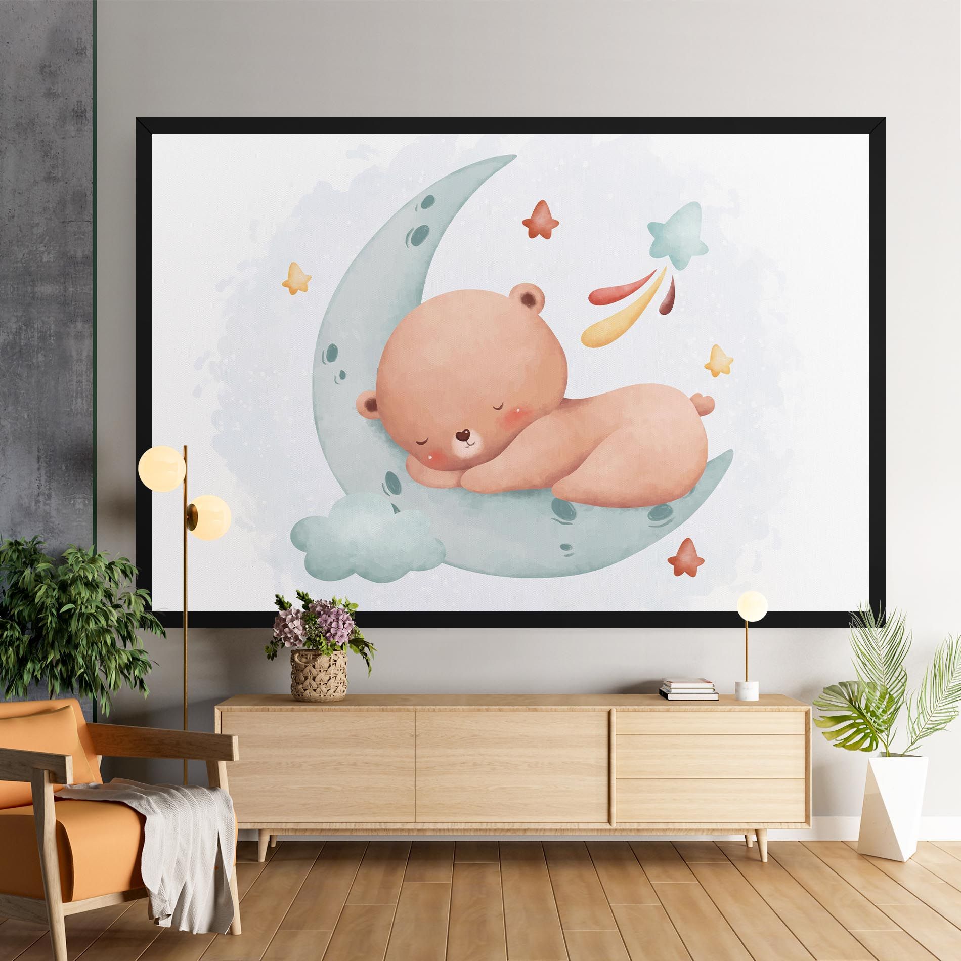 Blue Moon Bear mockup 9