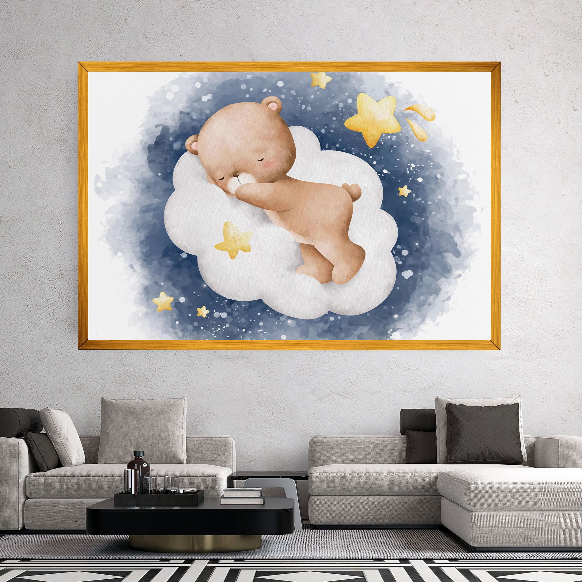 Bear Cloud Sleep mockup 2