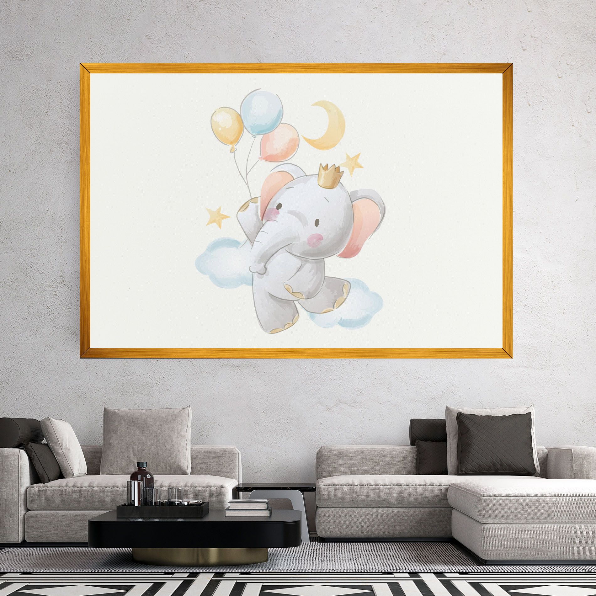Elephant Flying mockup 2