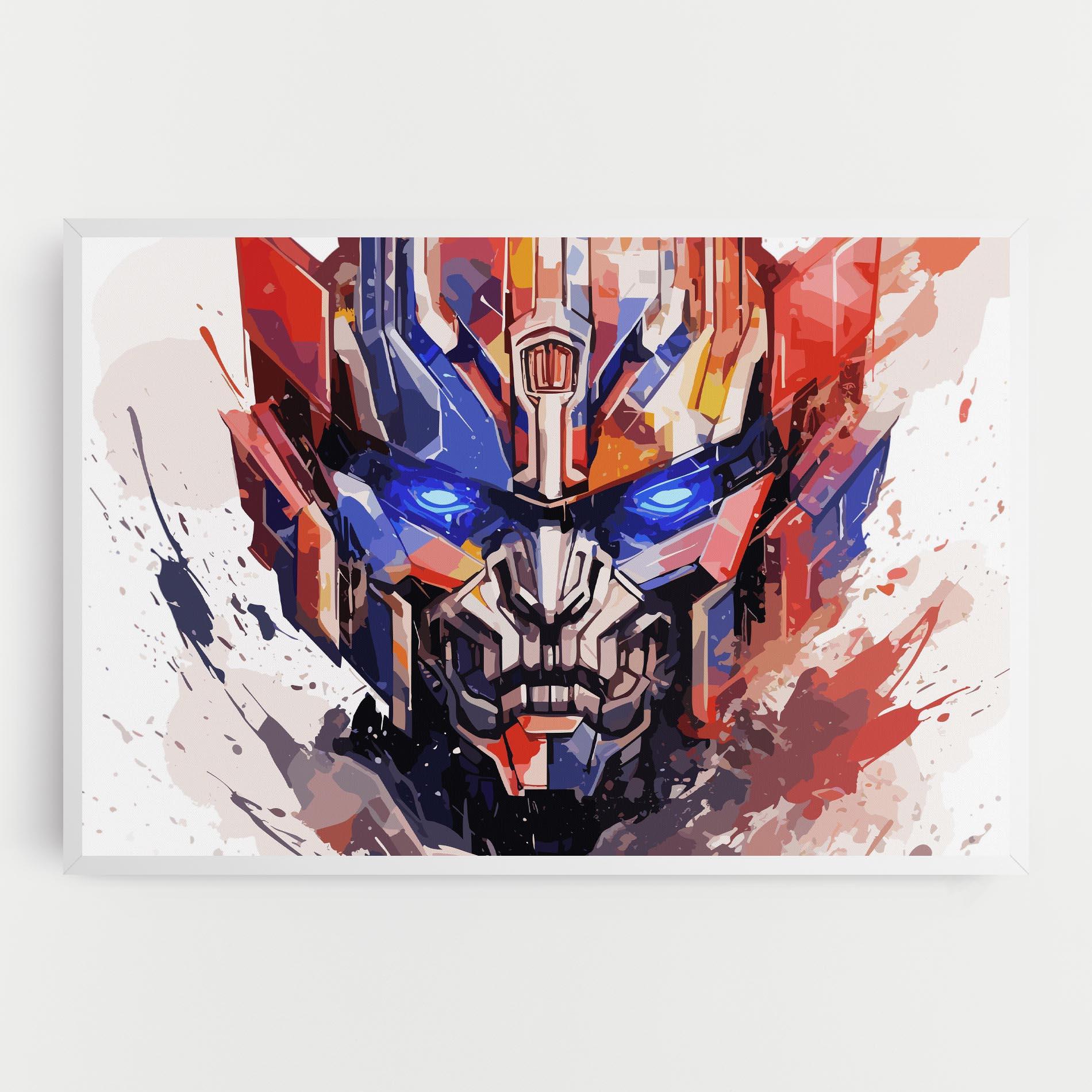 Картина на платно Optimus Prime Art mockup 0