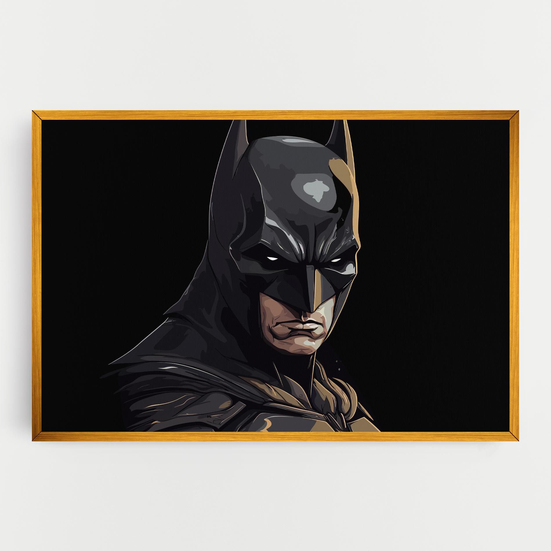 Angry Batman mockup 0