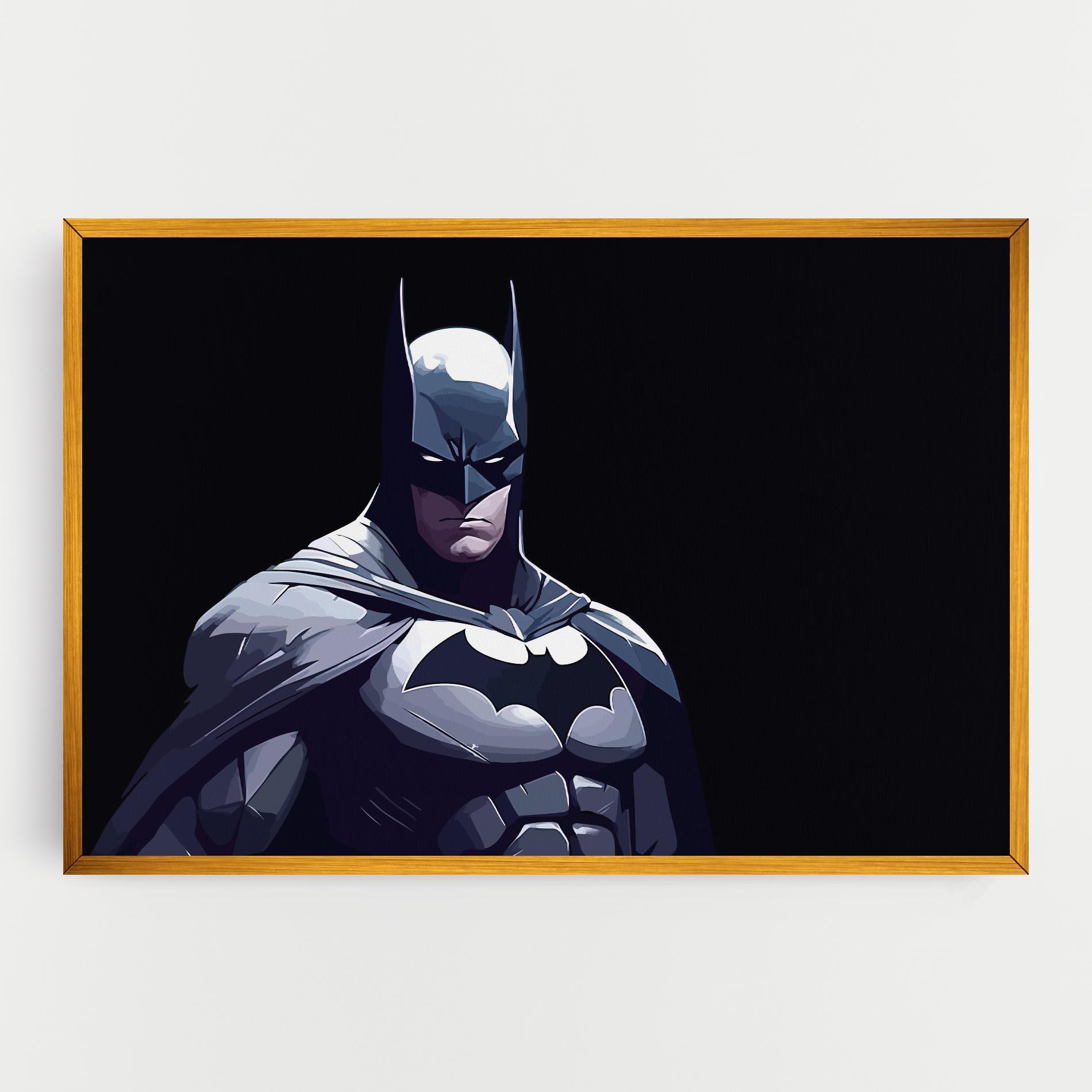 Картина на платно Batman Art mockup 0