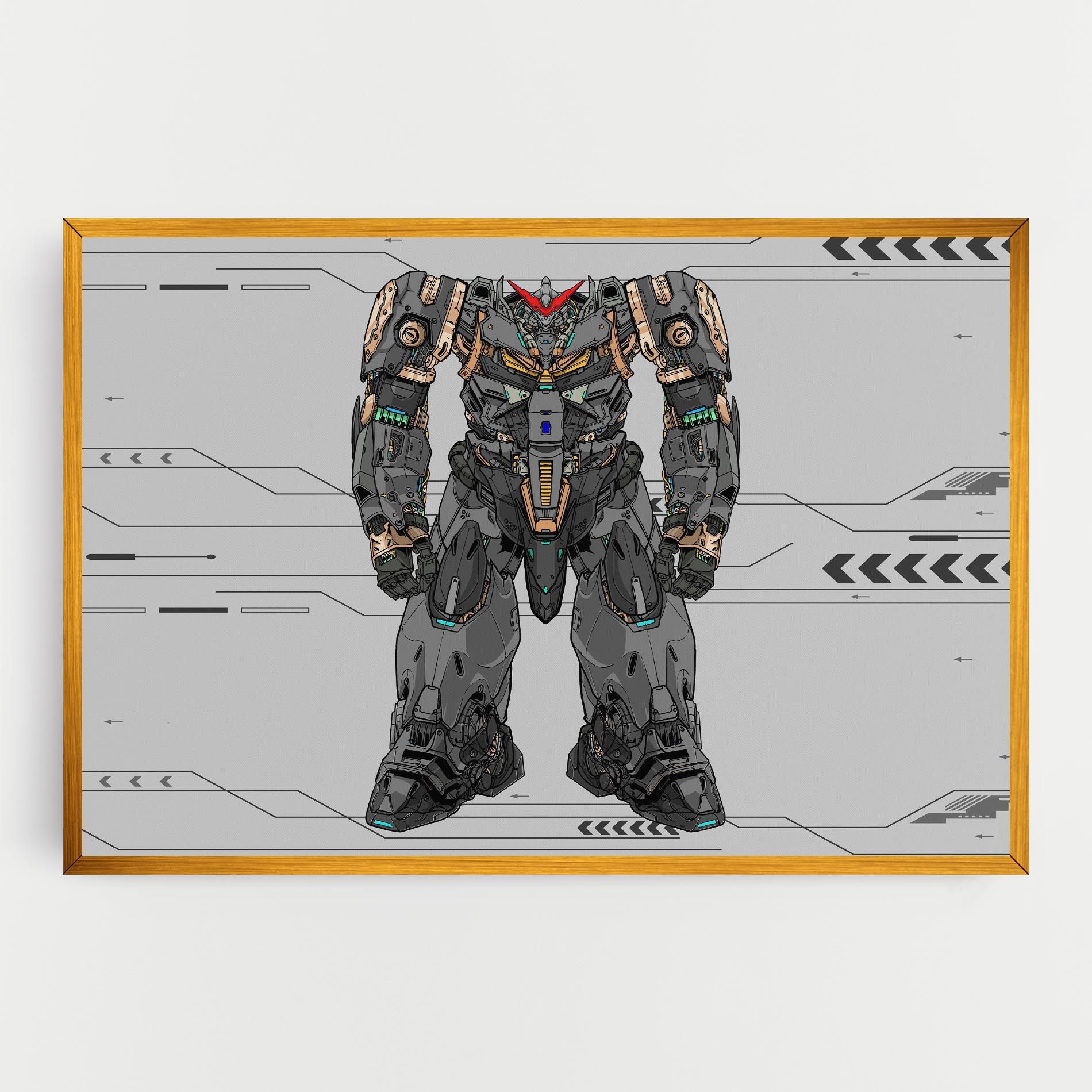 Big Grey Robot mockup 0
