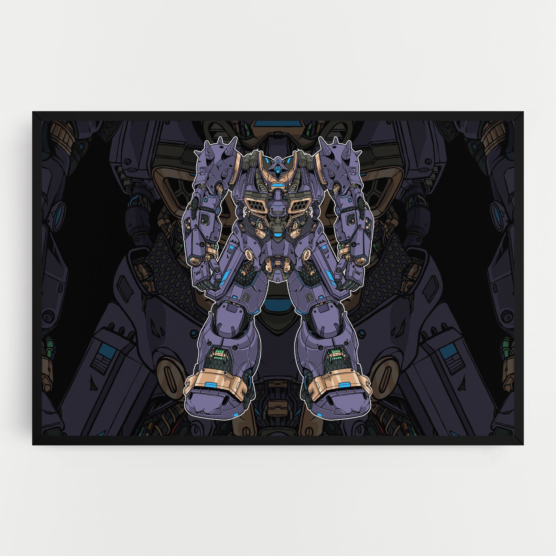 Purple Cream Robot mockup 0