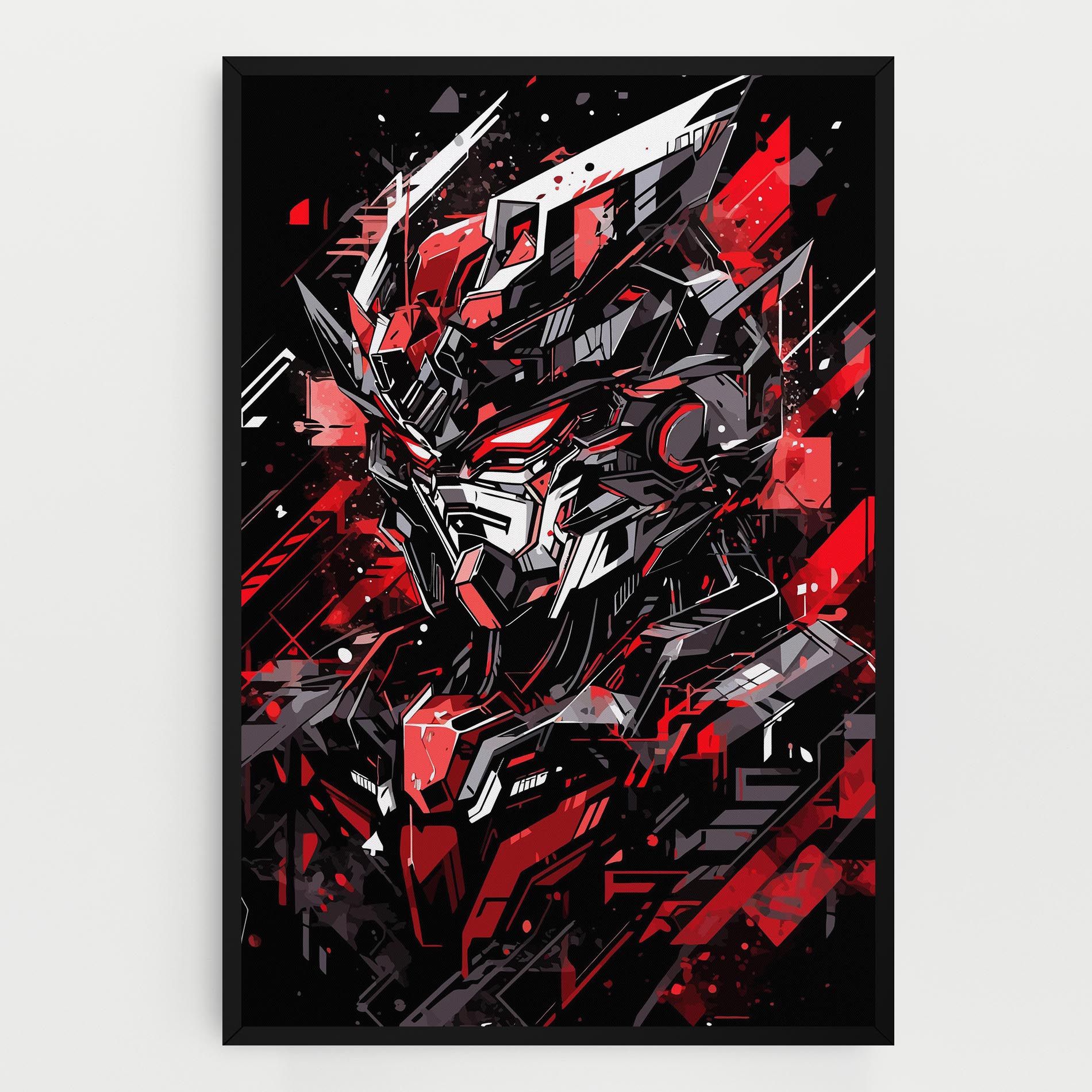 Red Grey Robot mockup 0