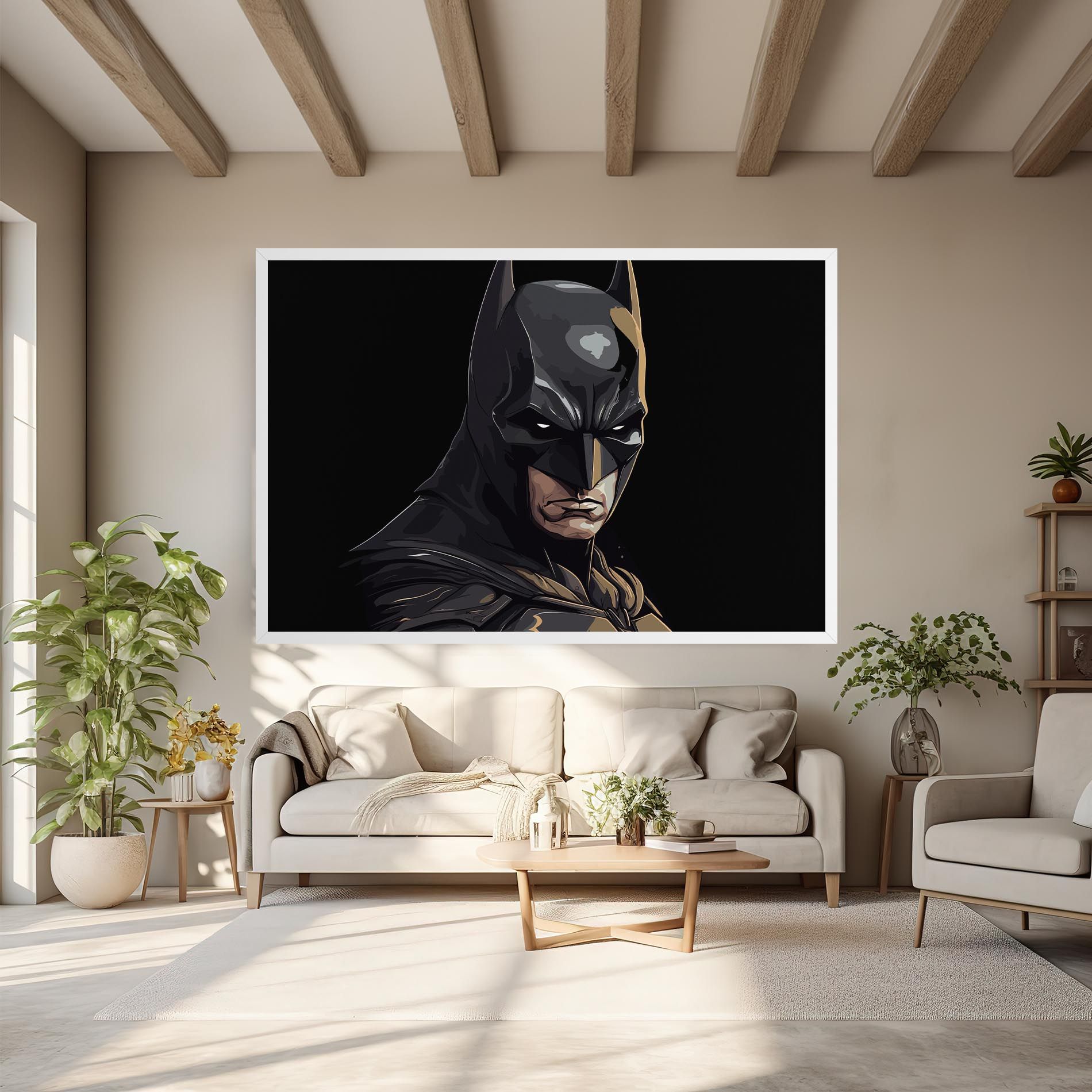 Angry Batman mockup 6