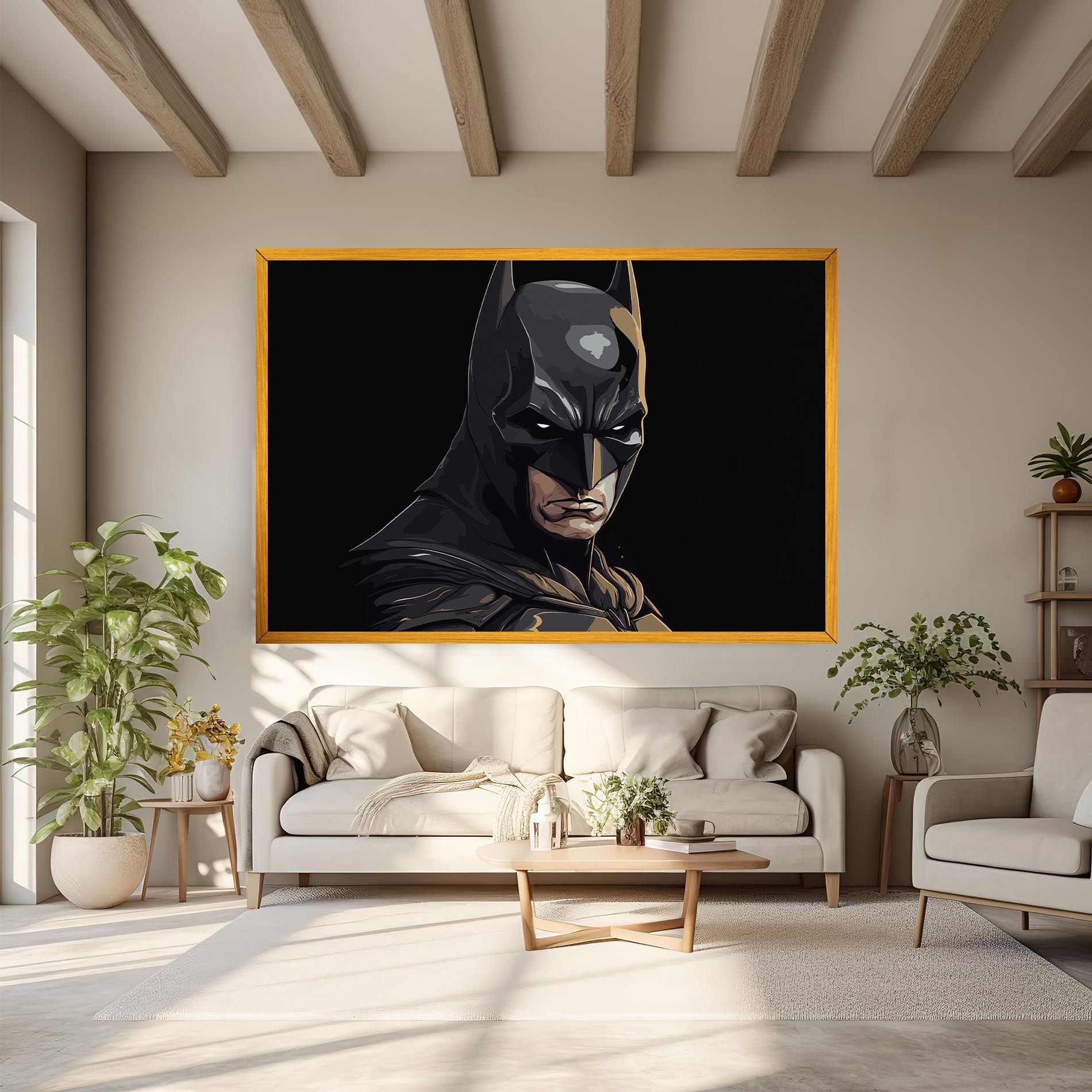 Angry Batman mockup 6