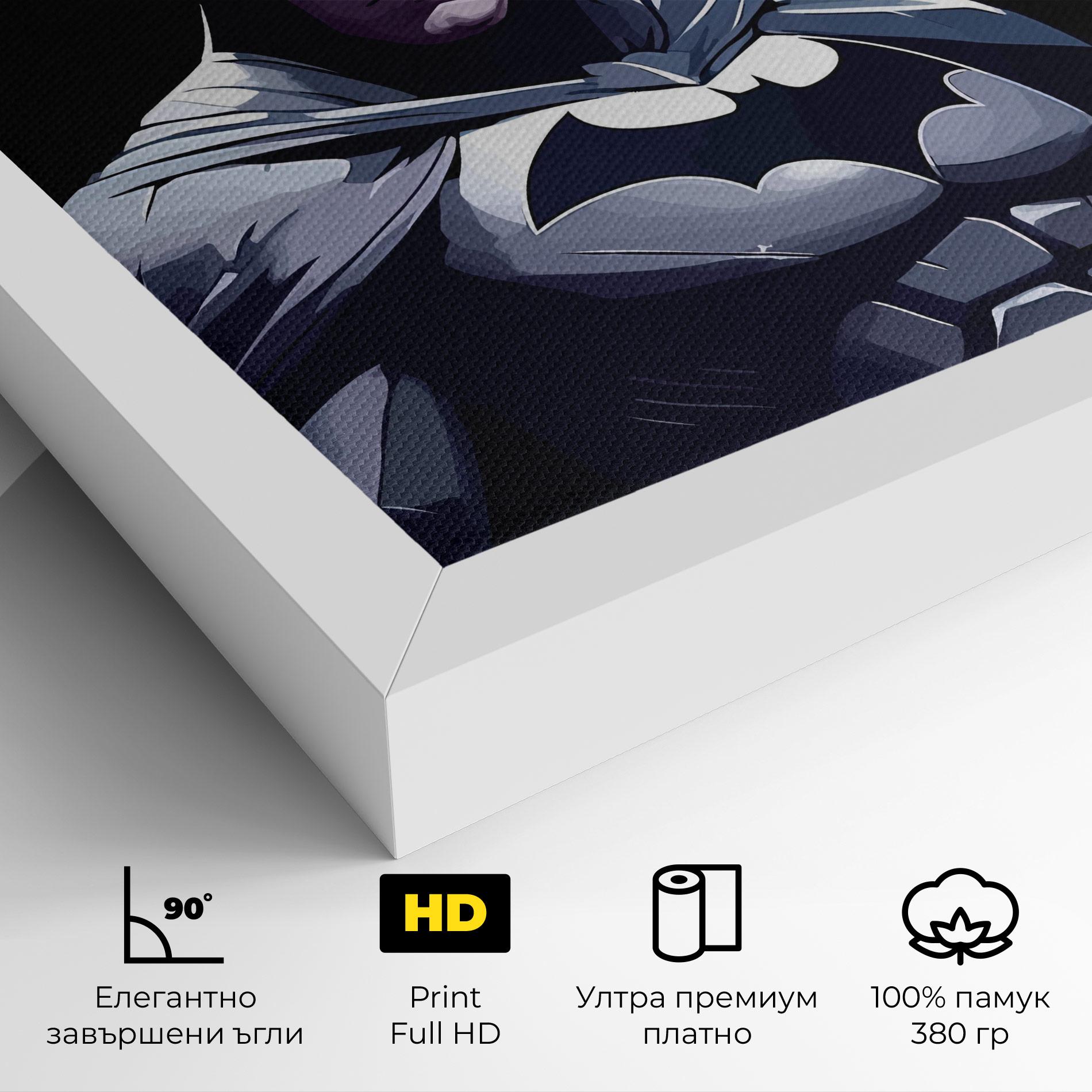 Картина на платно Batman Art mockup 4