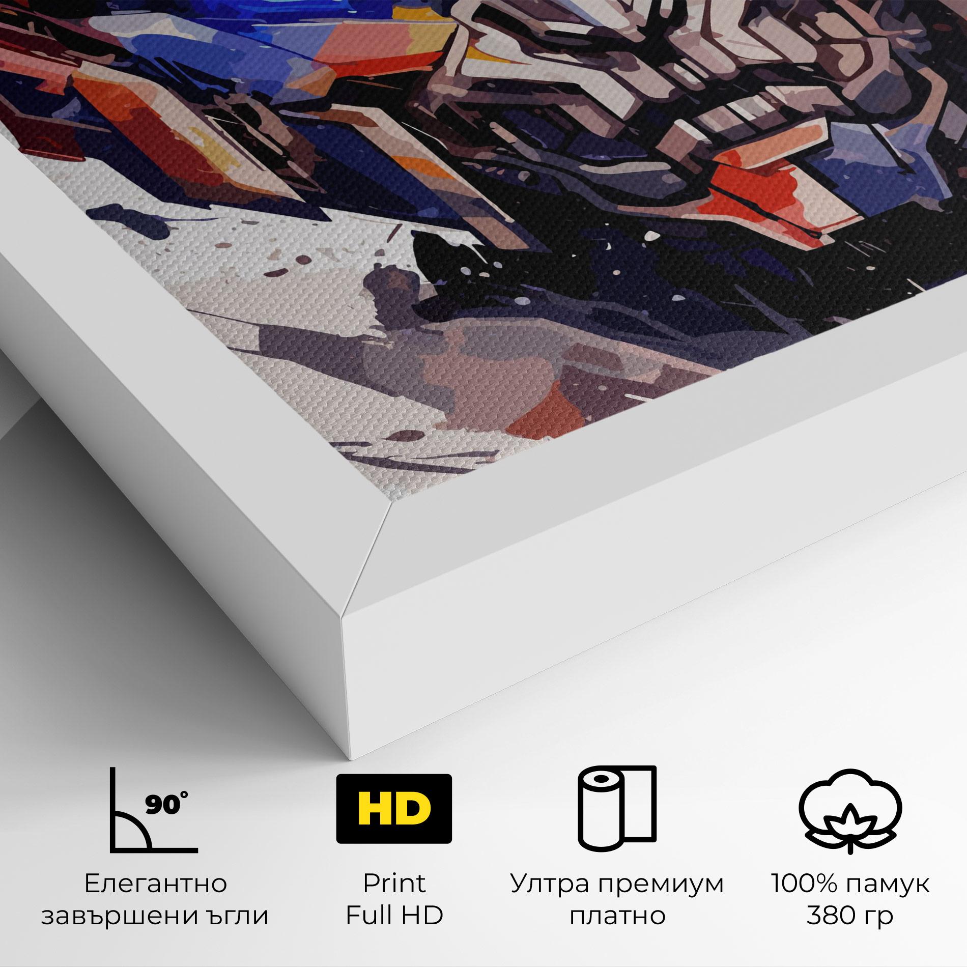 Картина на платно Optimus Prime Art mockup 4