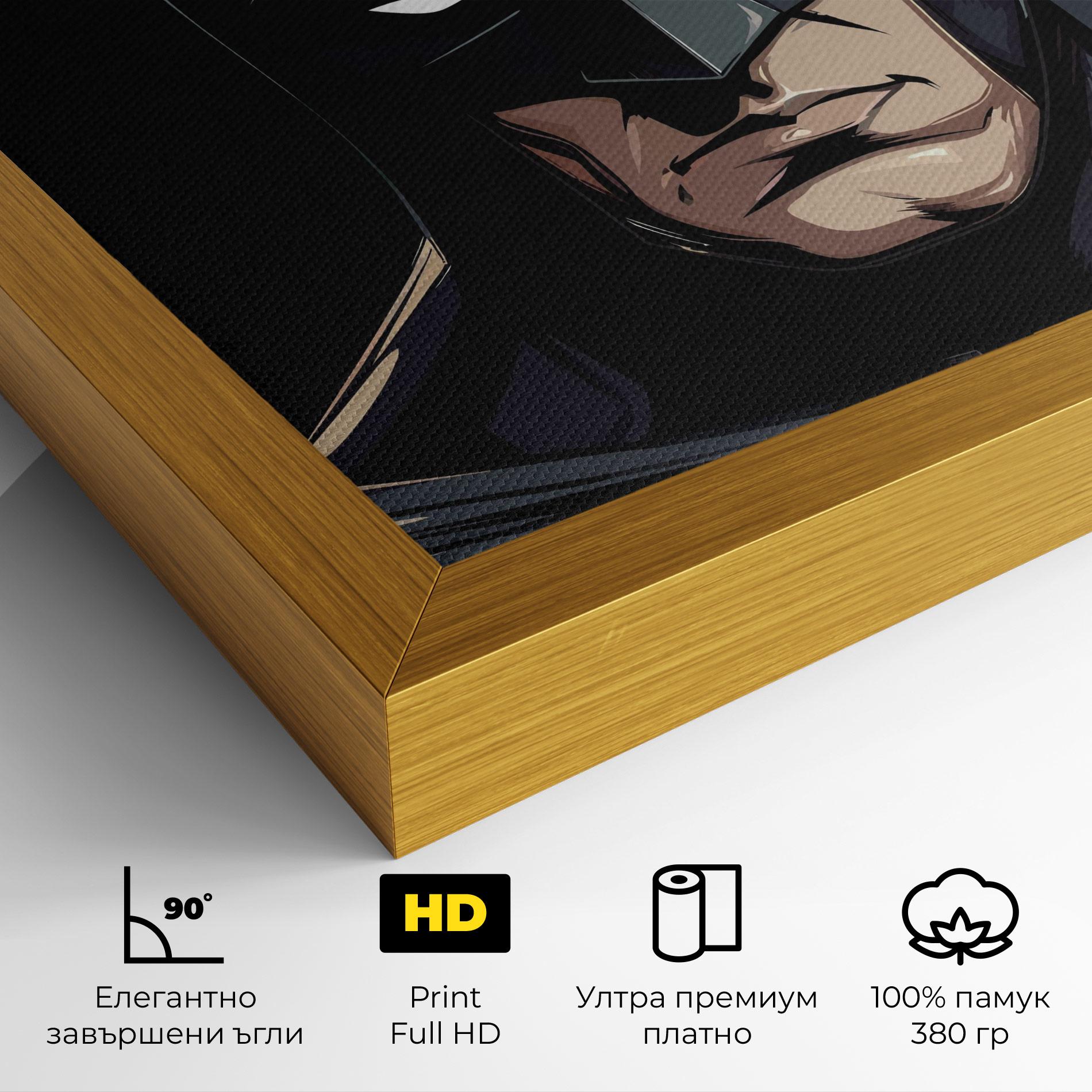 Картина на платно Batman mockup 4