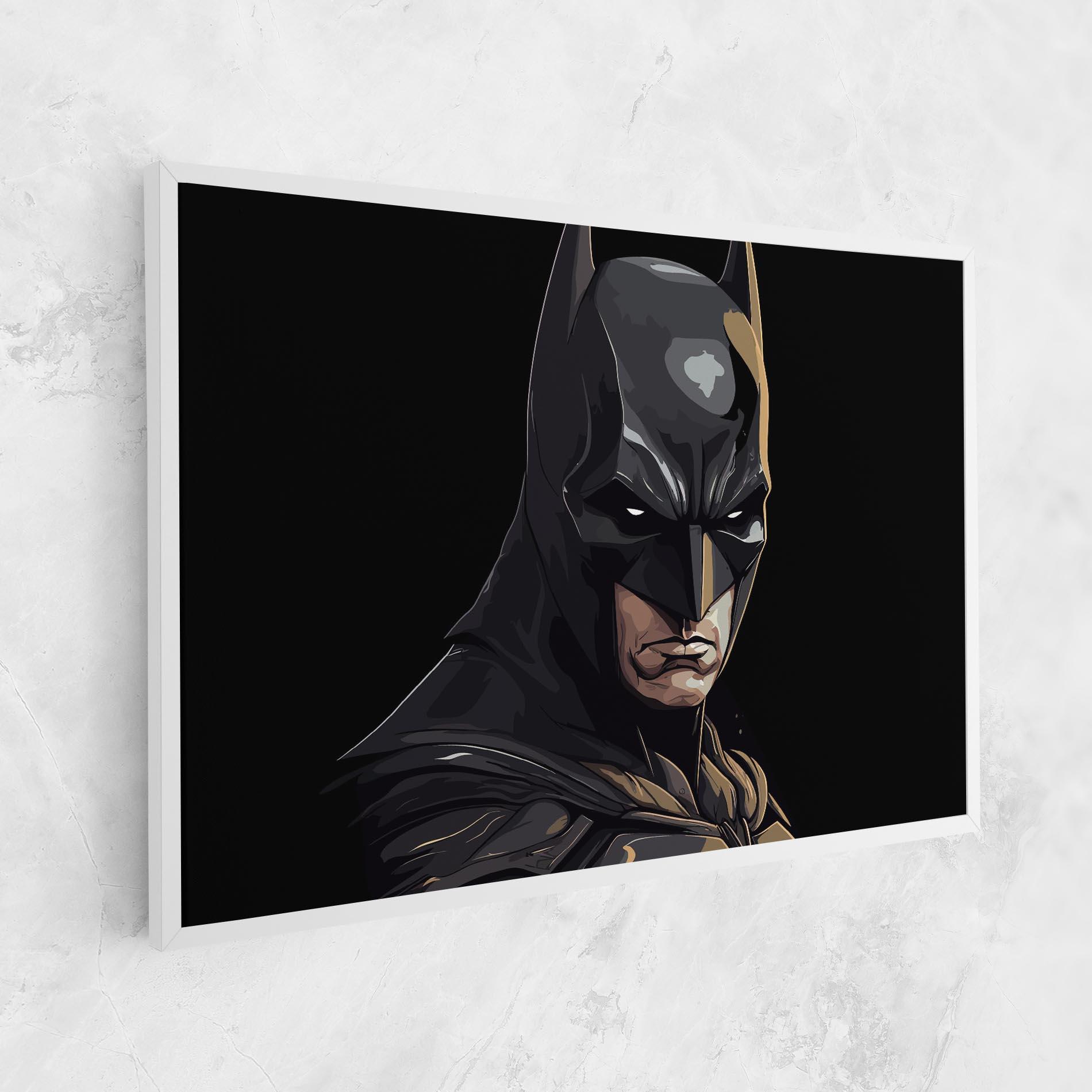 Картина на платно Angry Batman mockup 1
