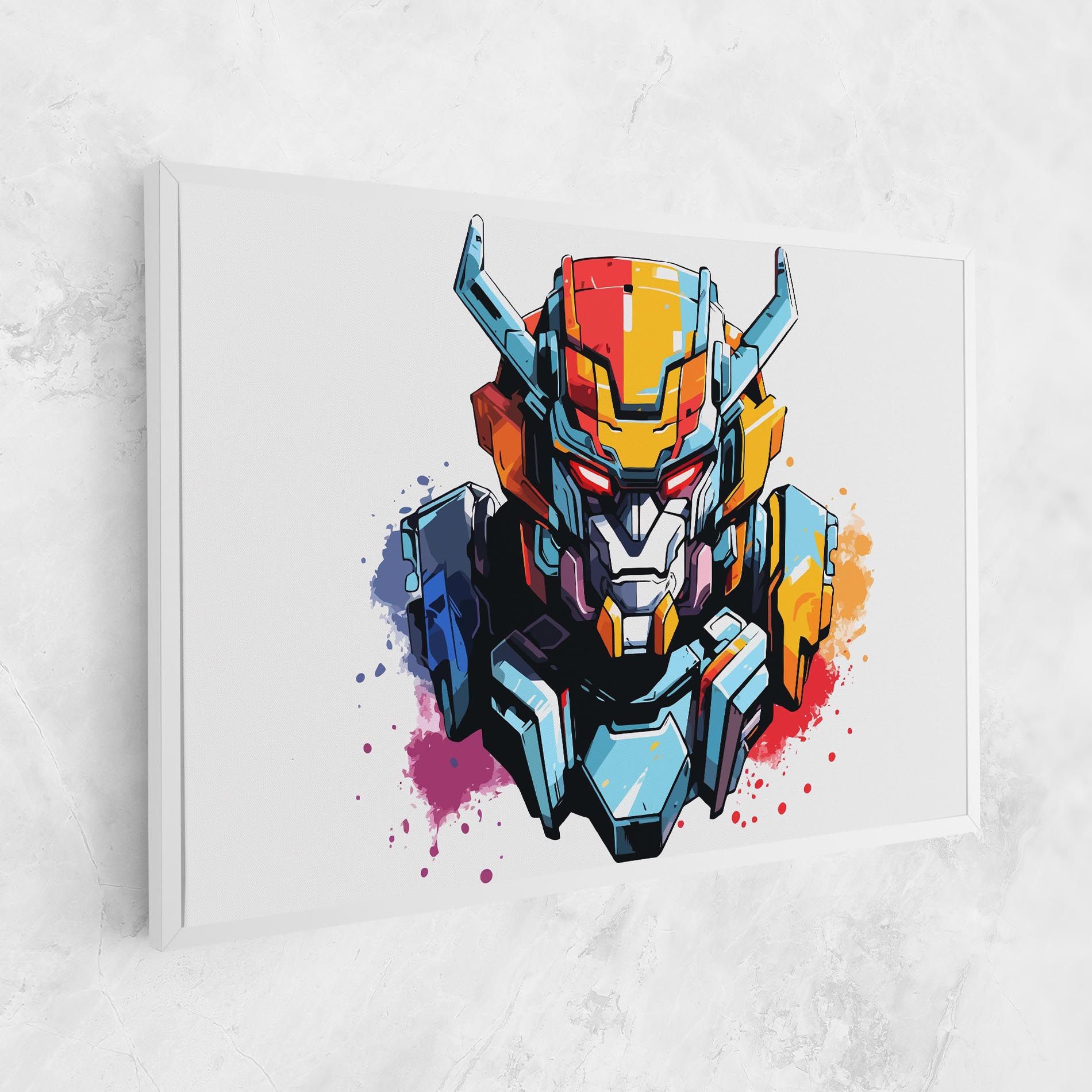 Colorful Robot mockup 1