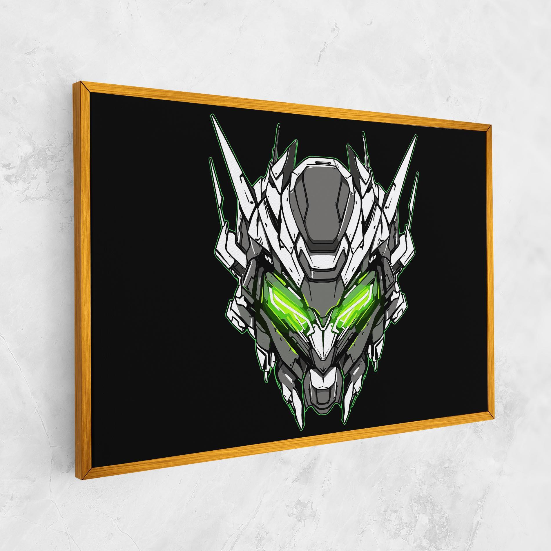 Картина на платно Neon Transformer mockup 1