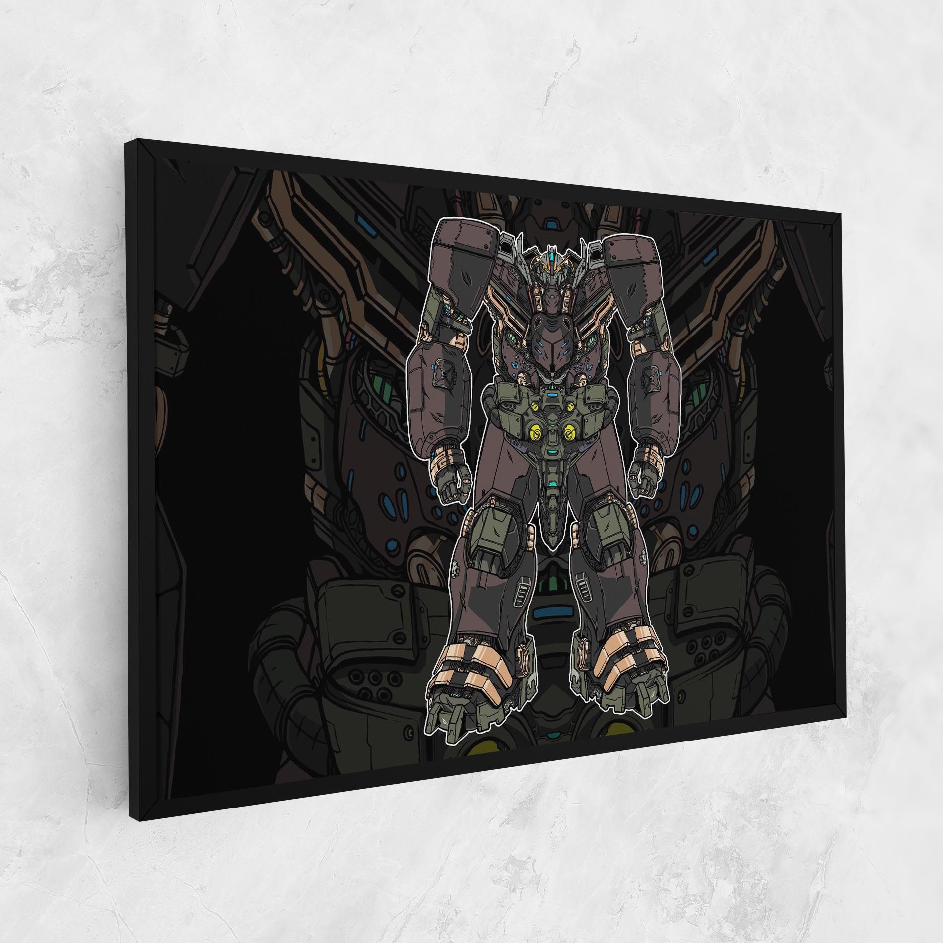 Brown Grey Robot mockup 1