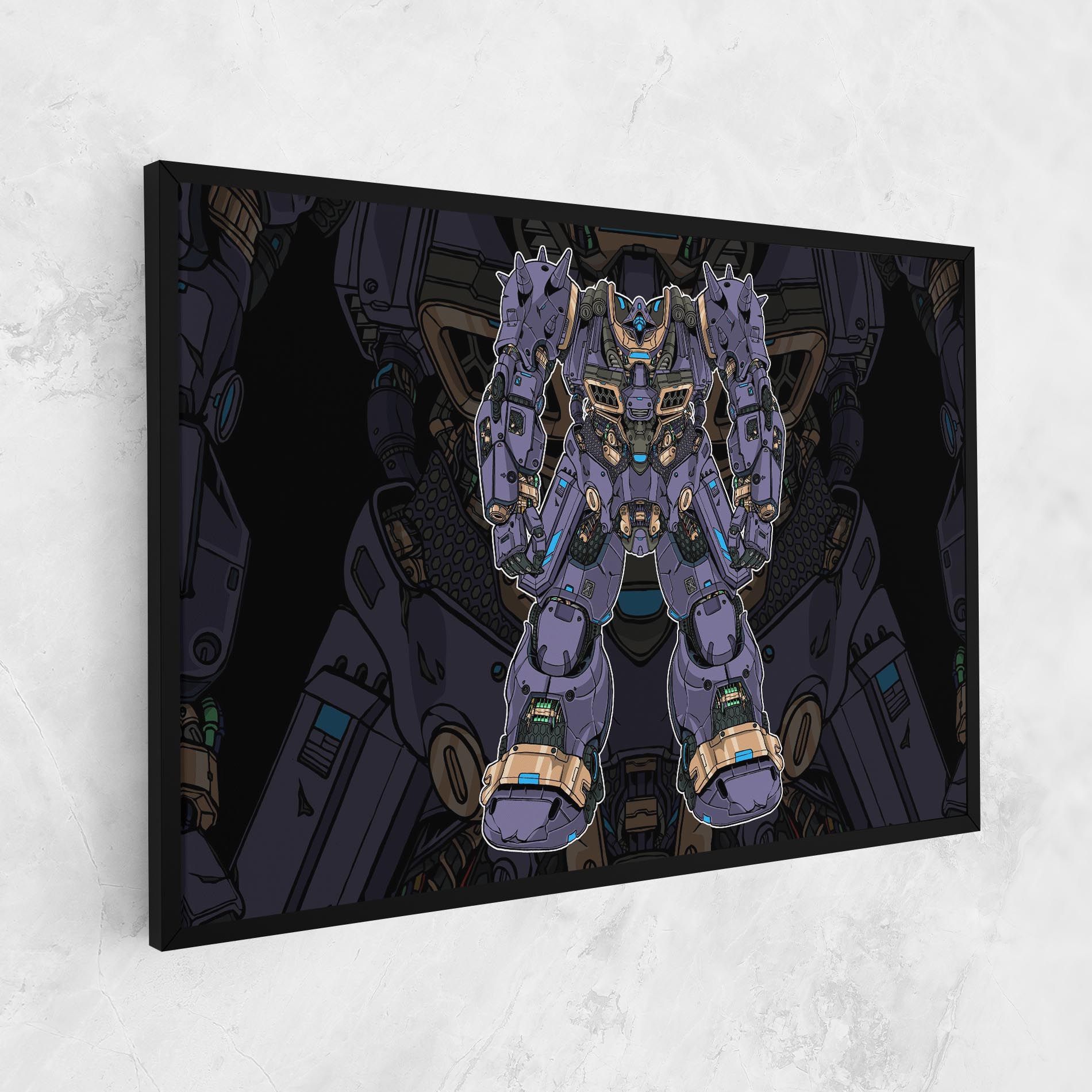 Purple Cream Robot mockup 1