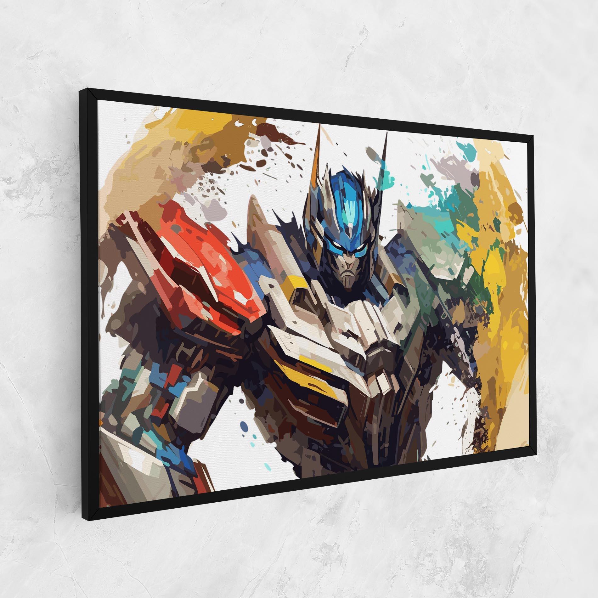 Картина на платно Transformers Splash mockup 1