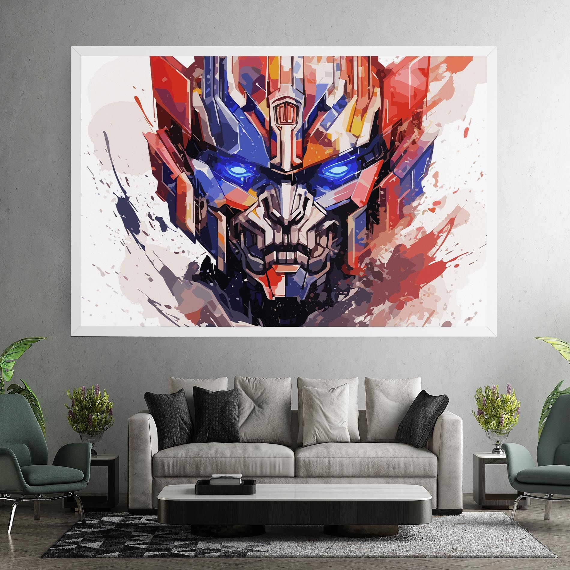 Optimus Prime Art mockup 7
