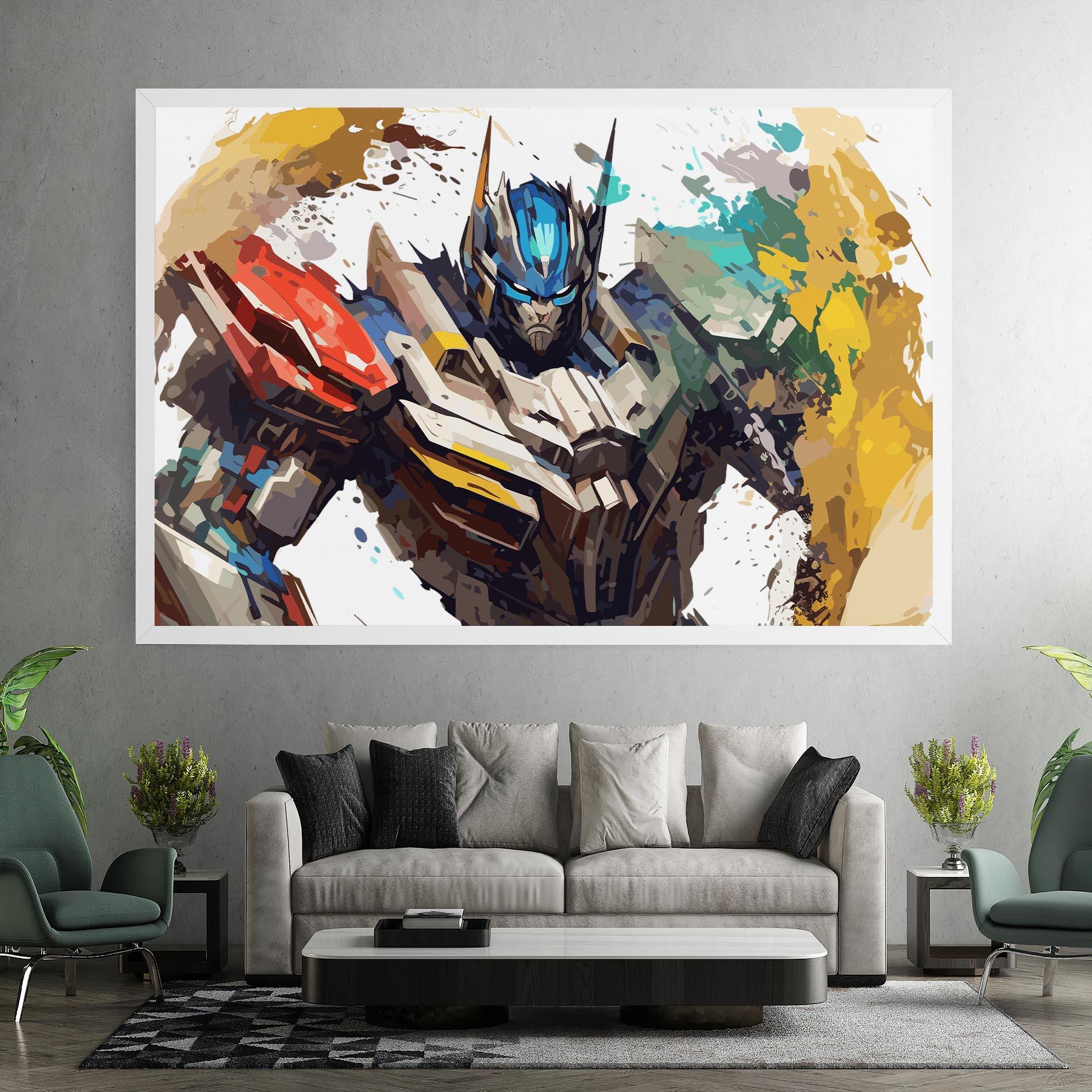 Картина на платно Transformers Splash mockup 7