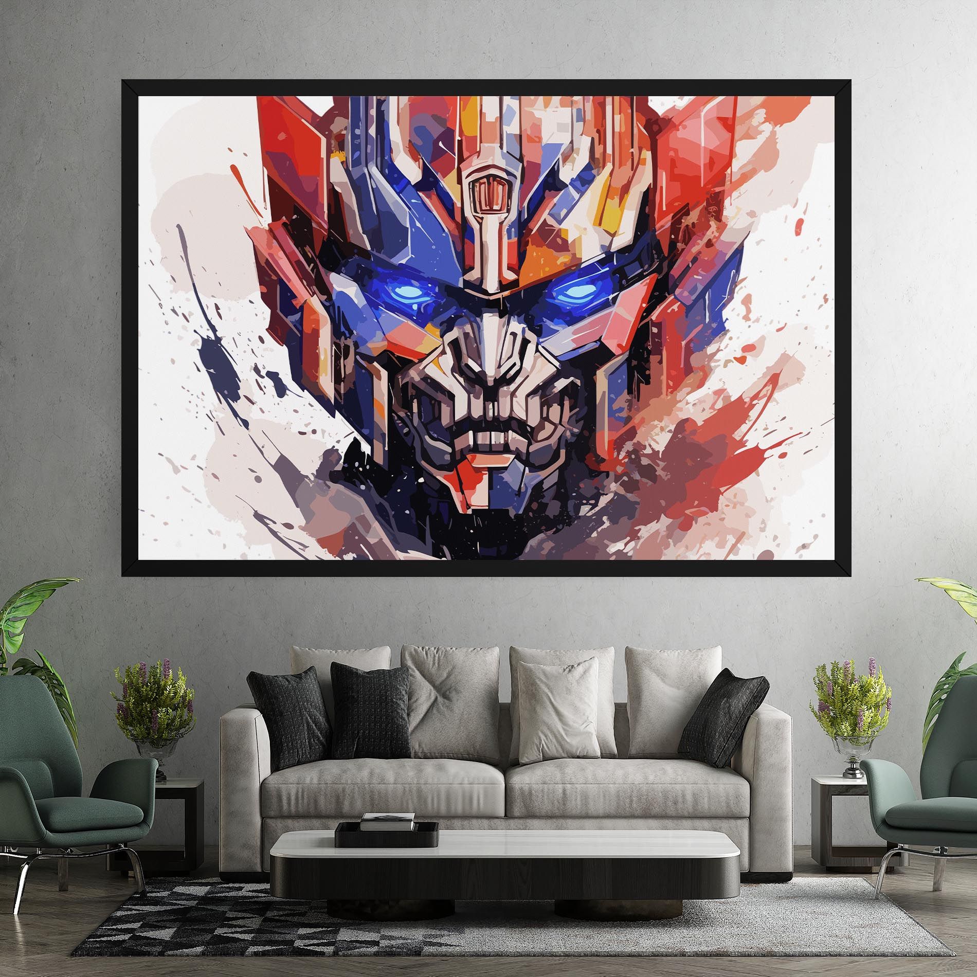 Optimus Prime Art mockup 7