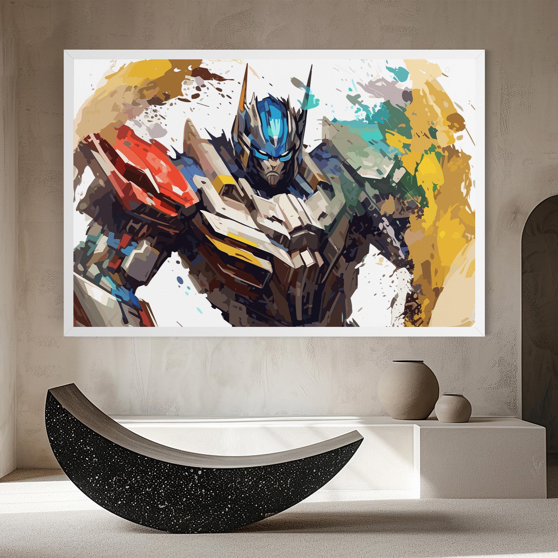 Картина на платно Transformers Splash mockup 8