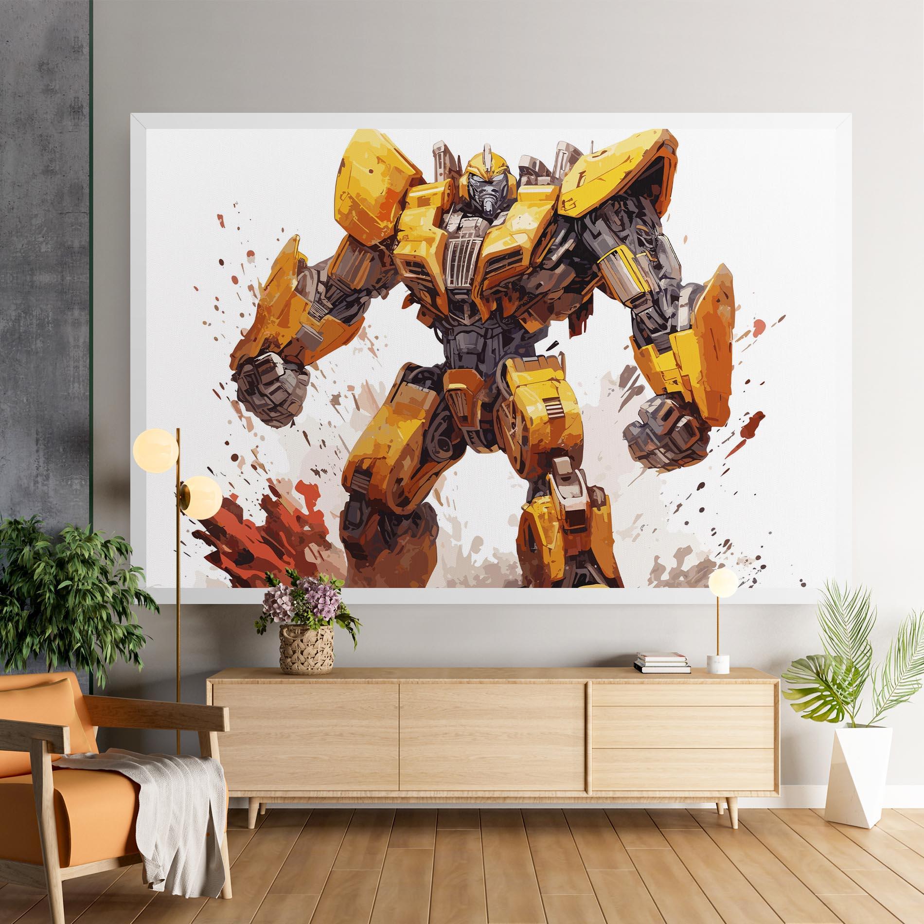 Картина на платно Battle Machine mockup 9