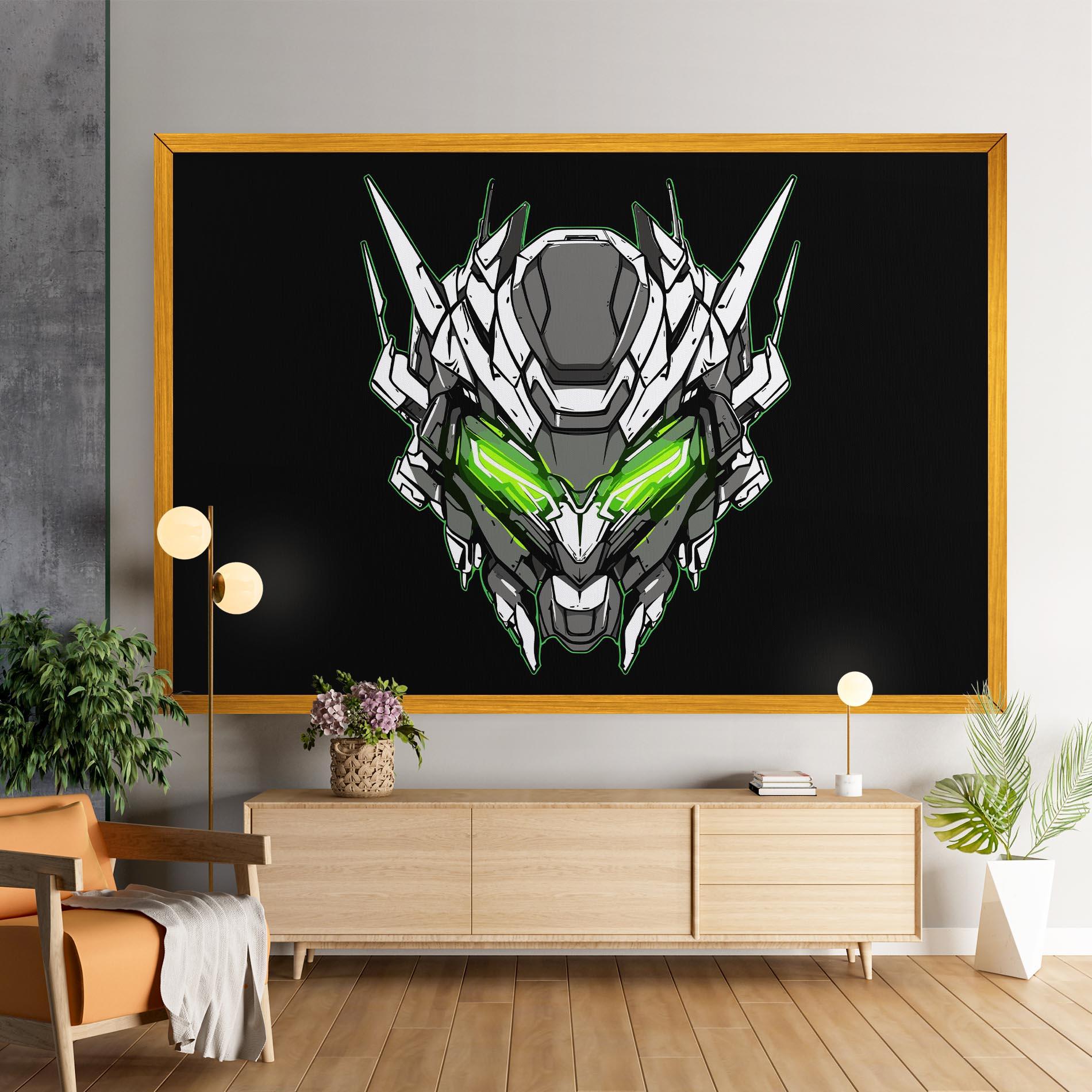 Картина на платно Neon Transformer mockup 9