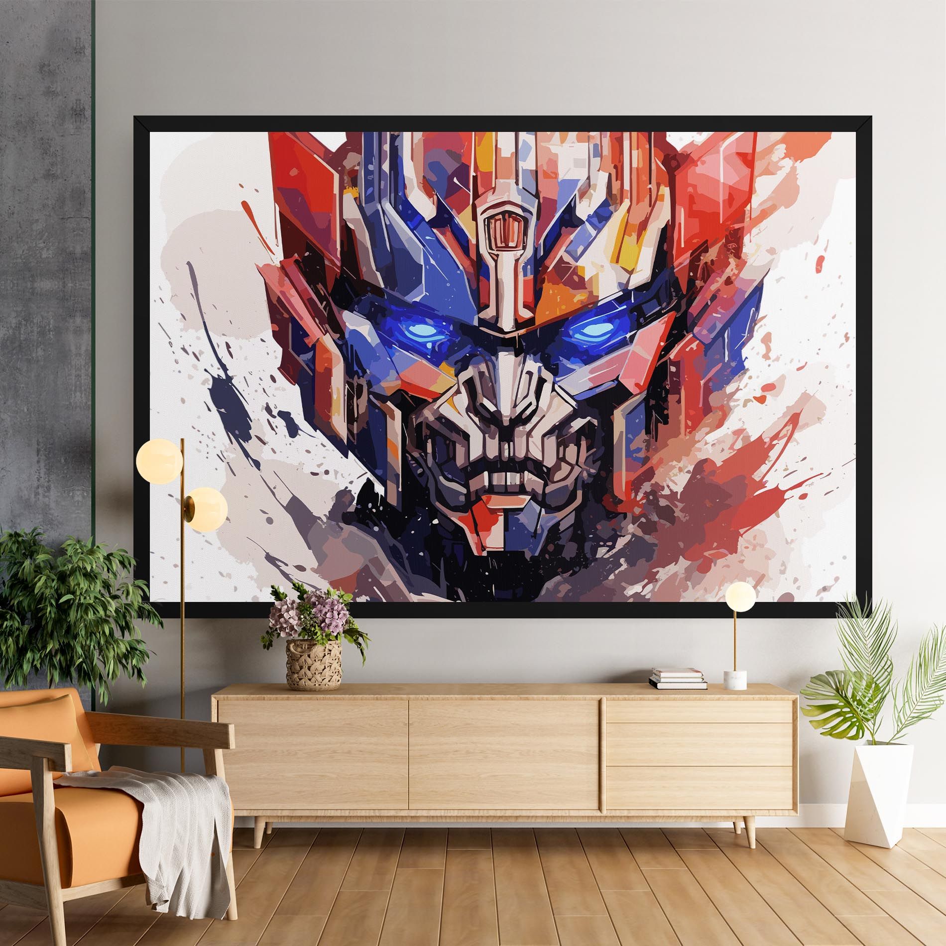 Optimus Prime Art mockup 9