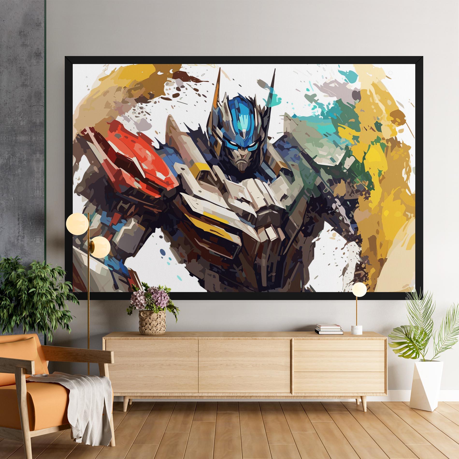 Картина на платно Transformers Splash mockup 9