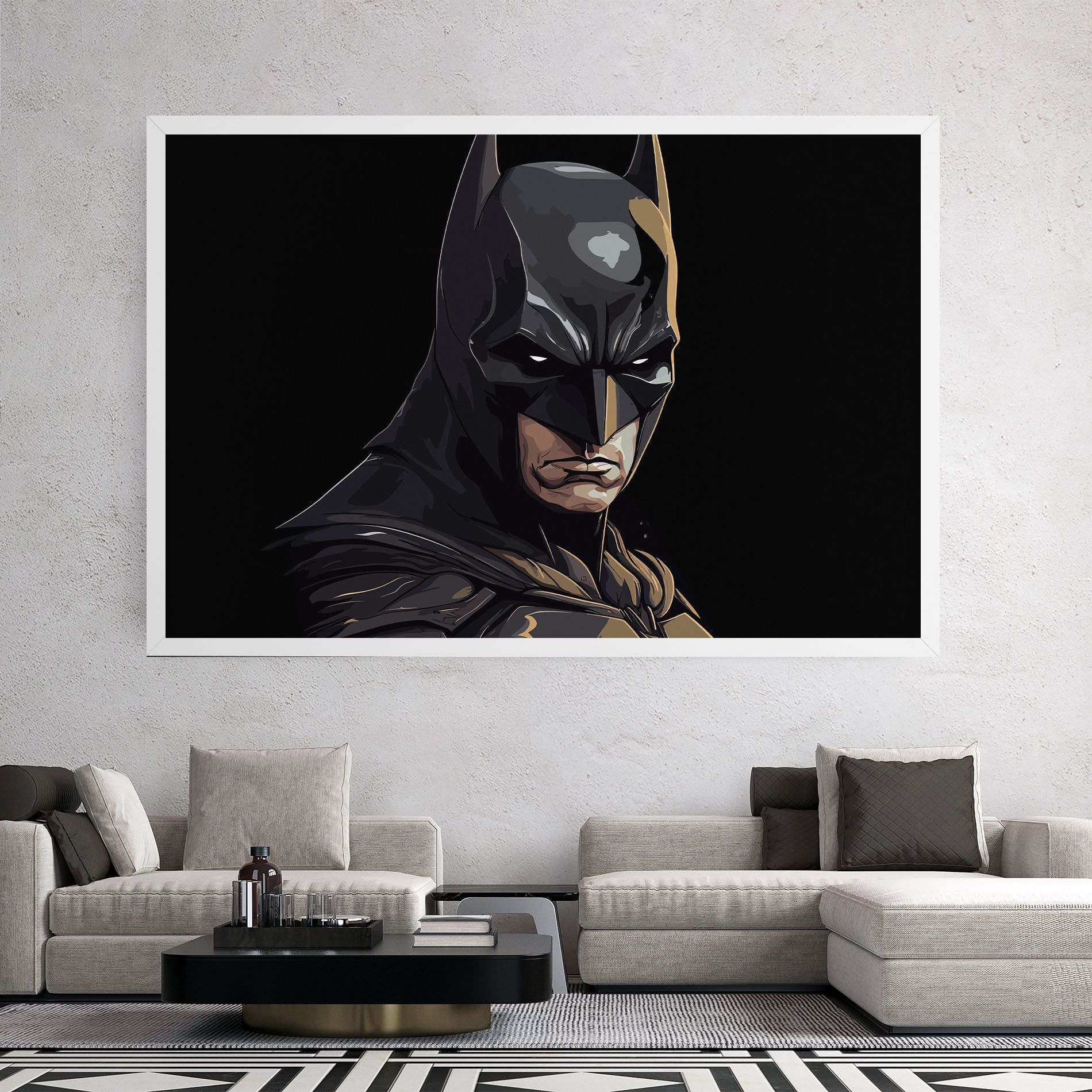 Angry Batman mockup 2