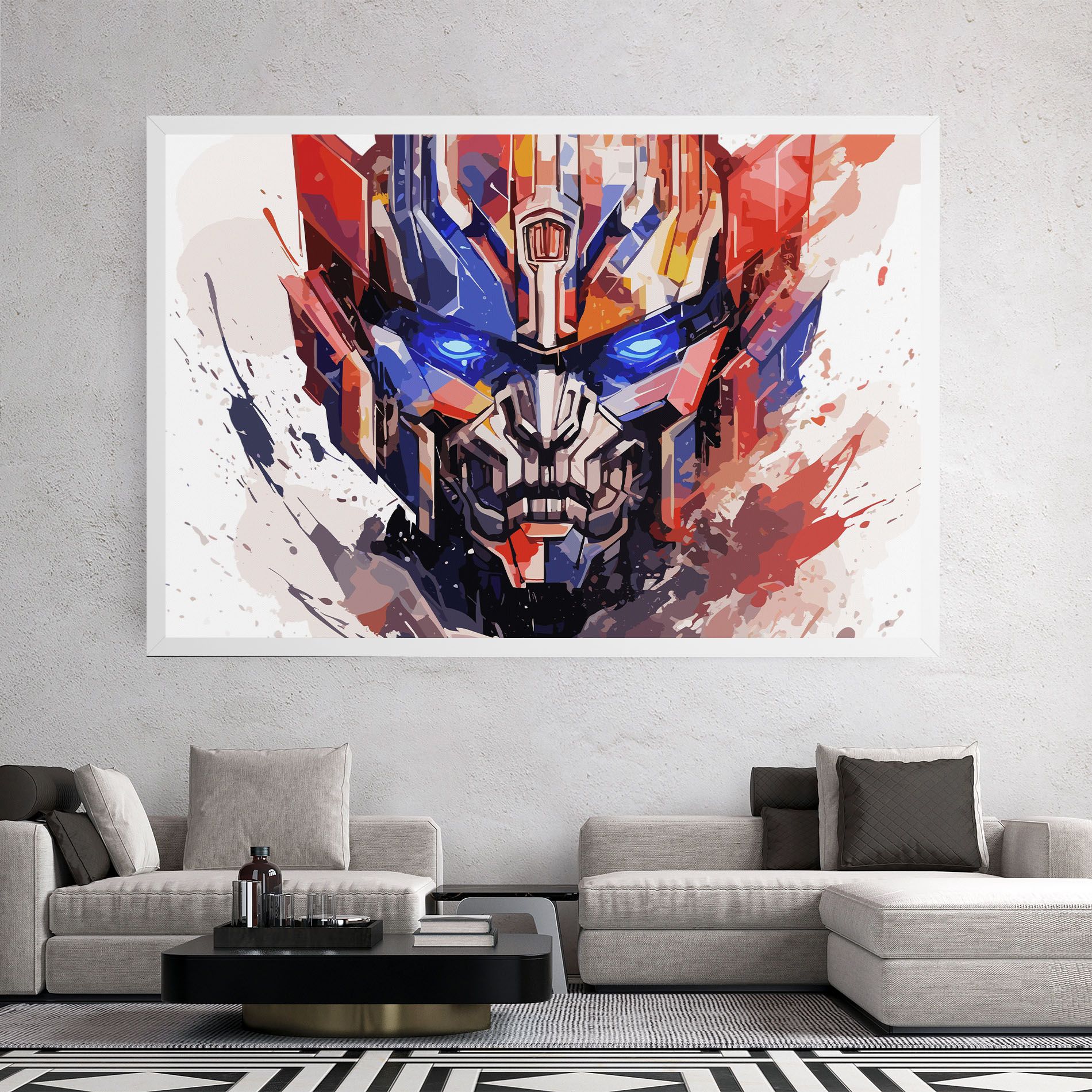 Optimus Prime Art mockup 2