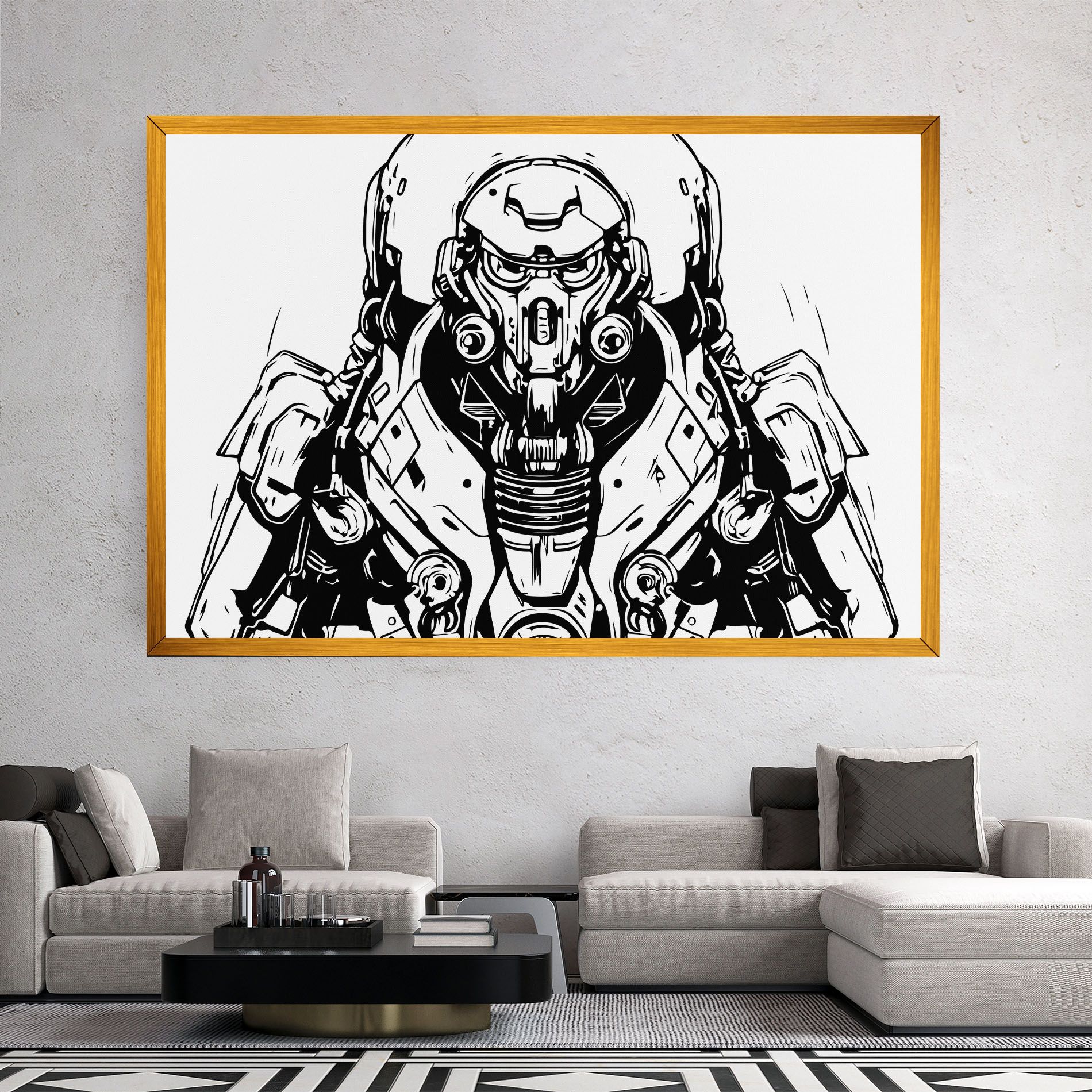 Military Robot mockup 2