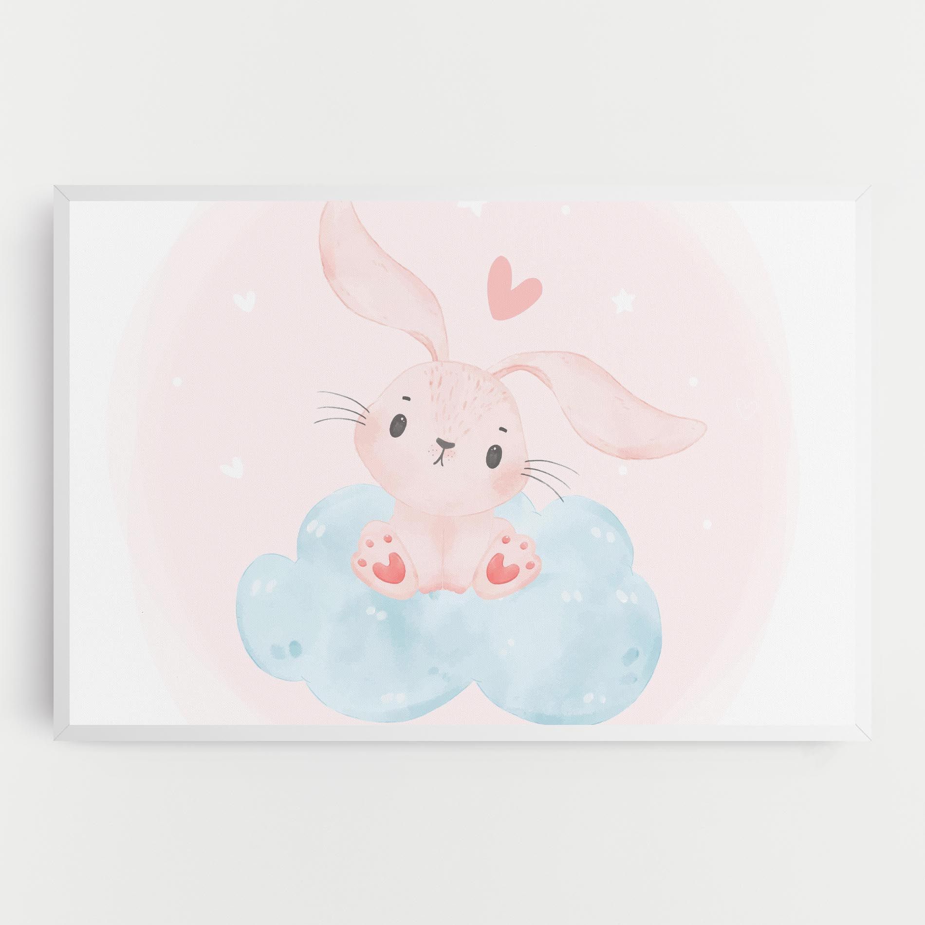 Cloud Pink Bunny mockup 0