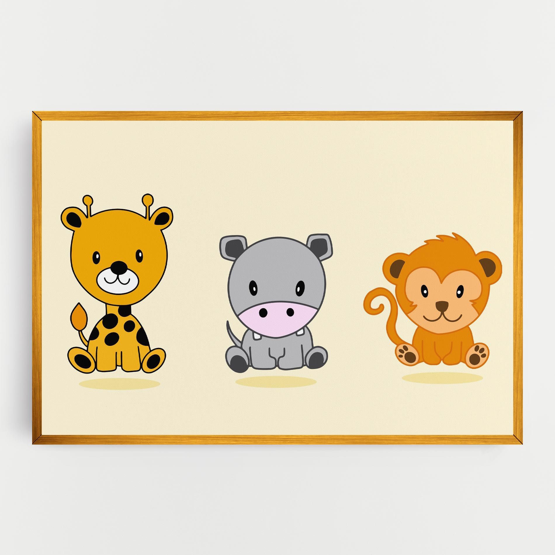 Cream Animals mockup 0