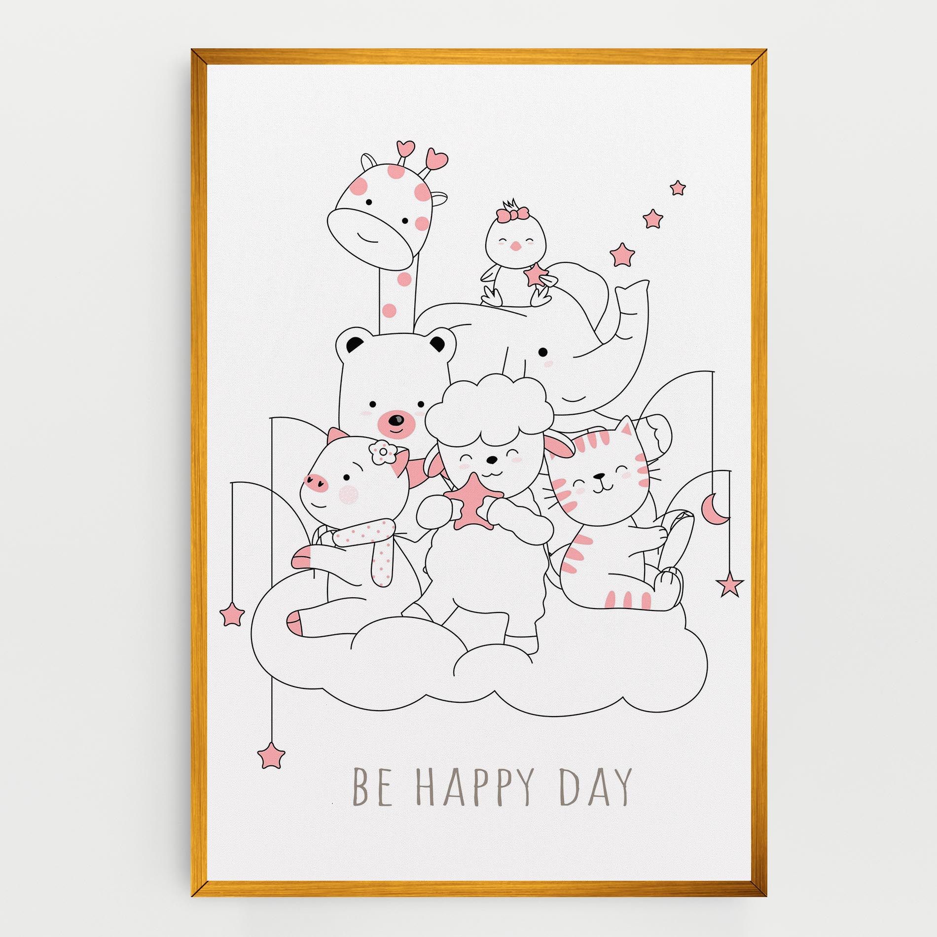 Be Happy Day mockup 0