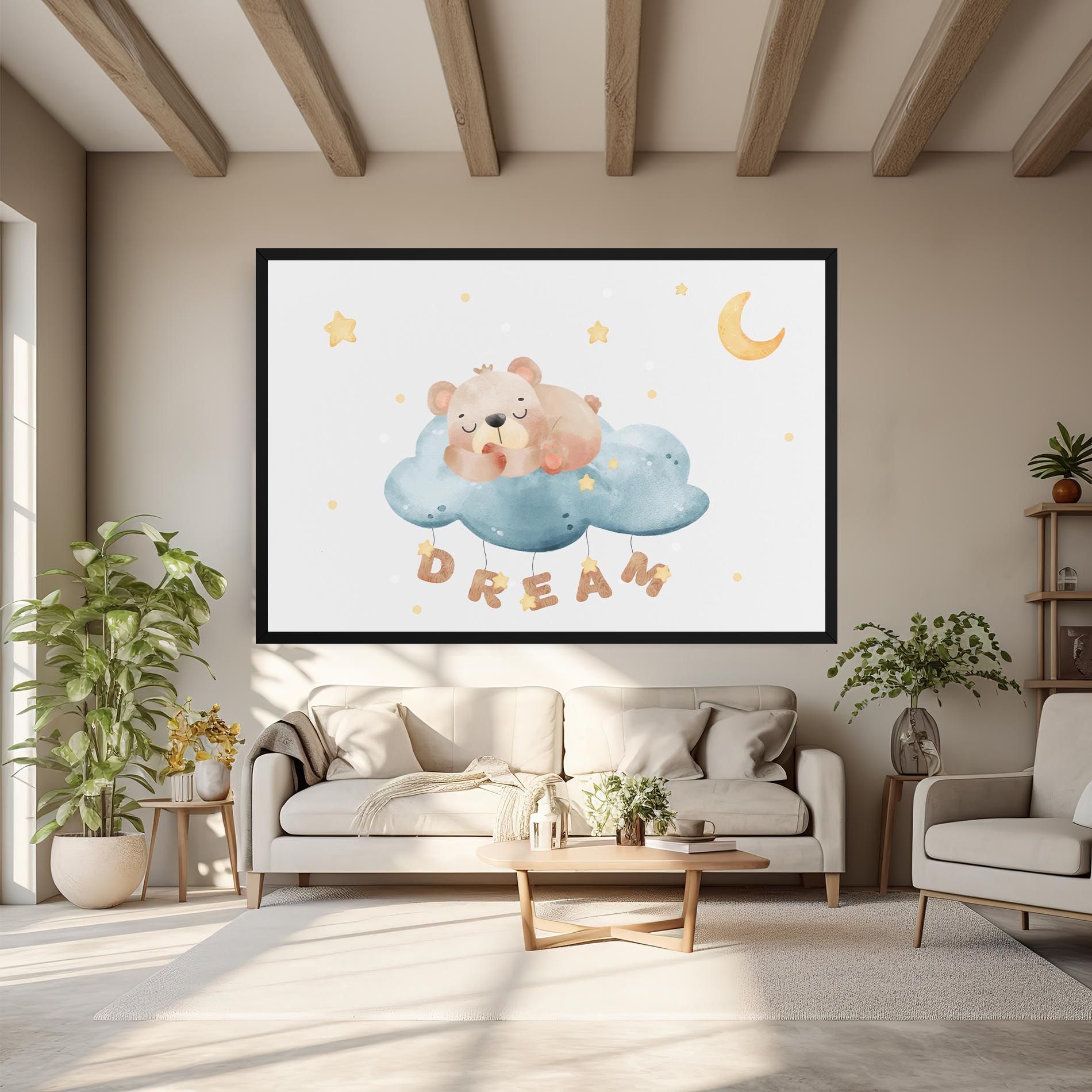 Dream Sleepy Bear mockup 6