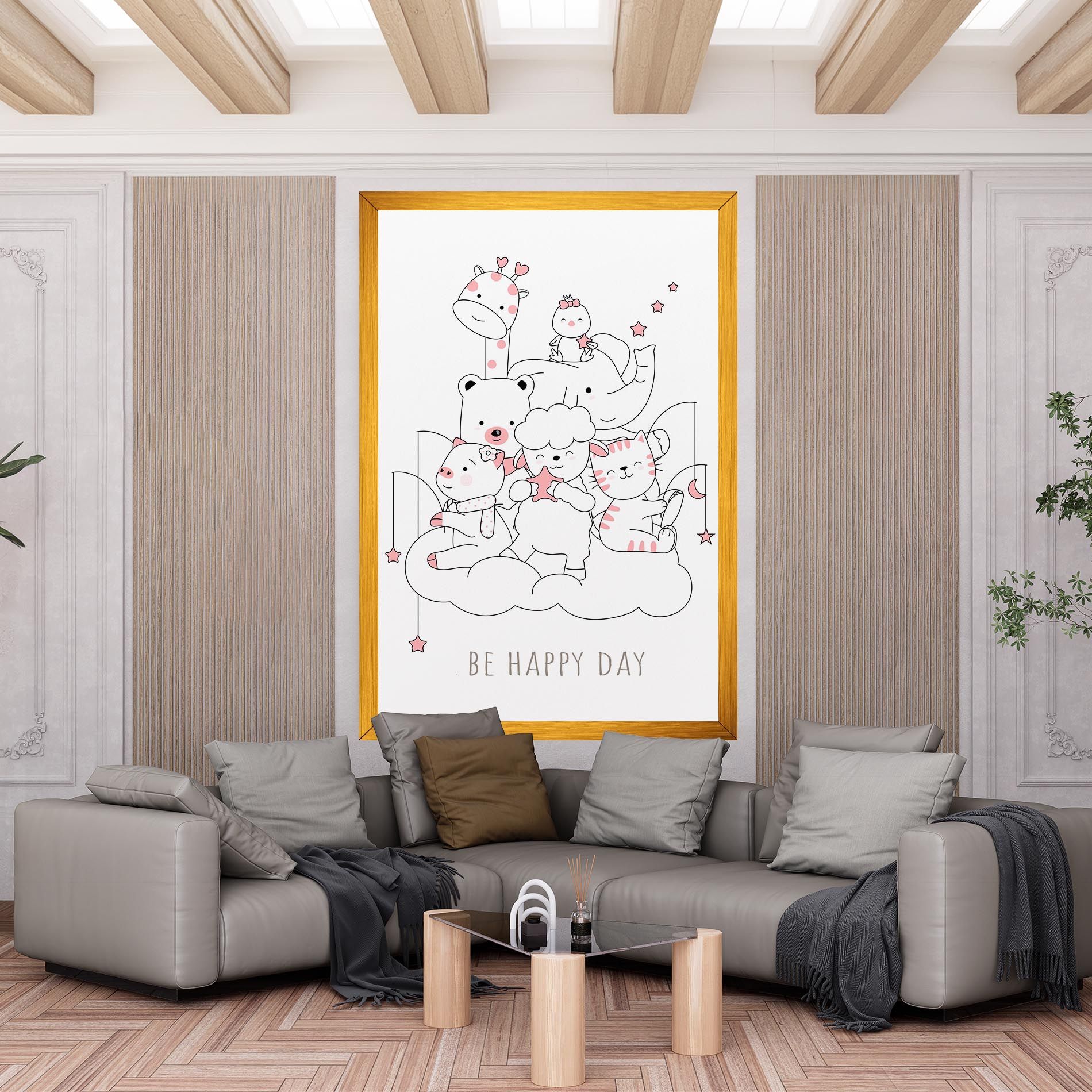Be Happy Day mockup 6