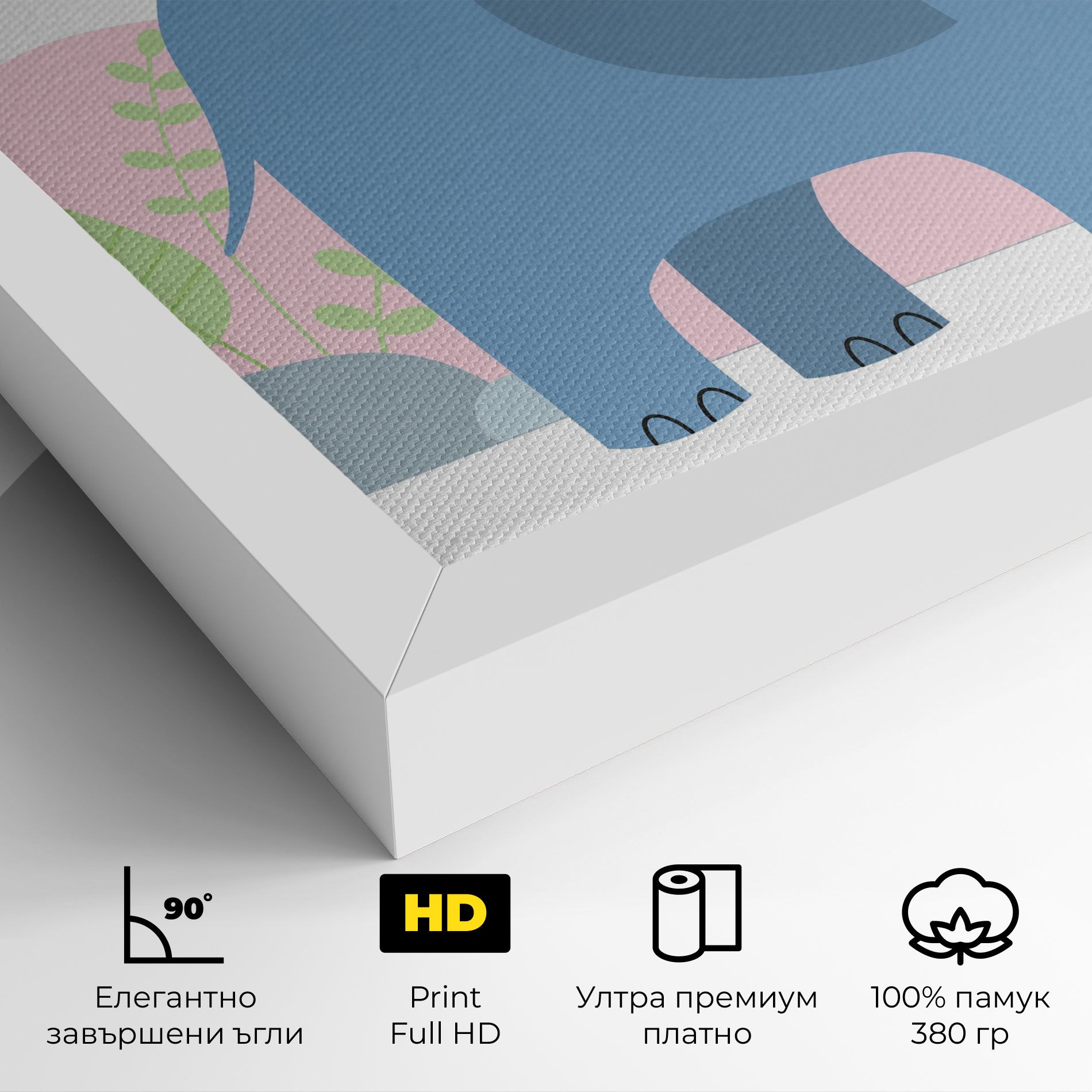 Leaf Cute Elephant mockup 4