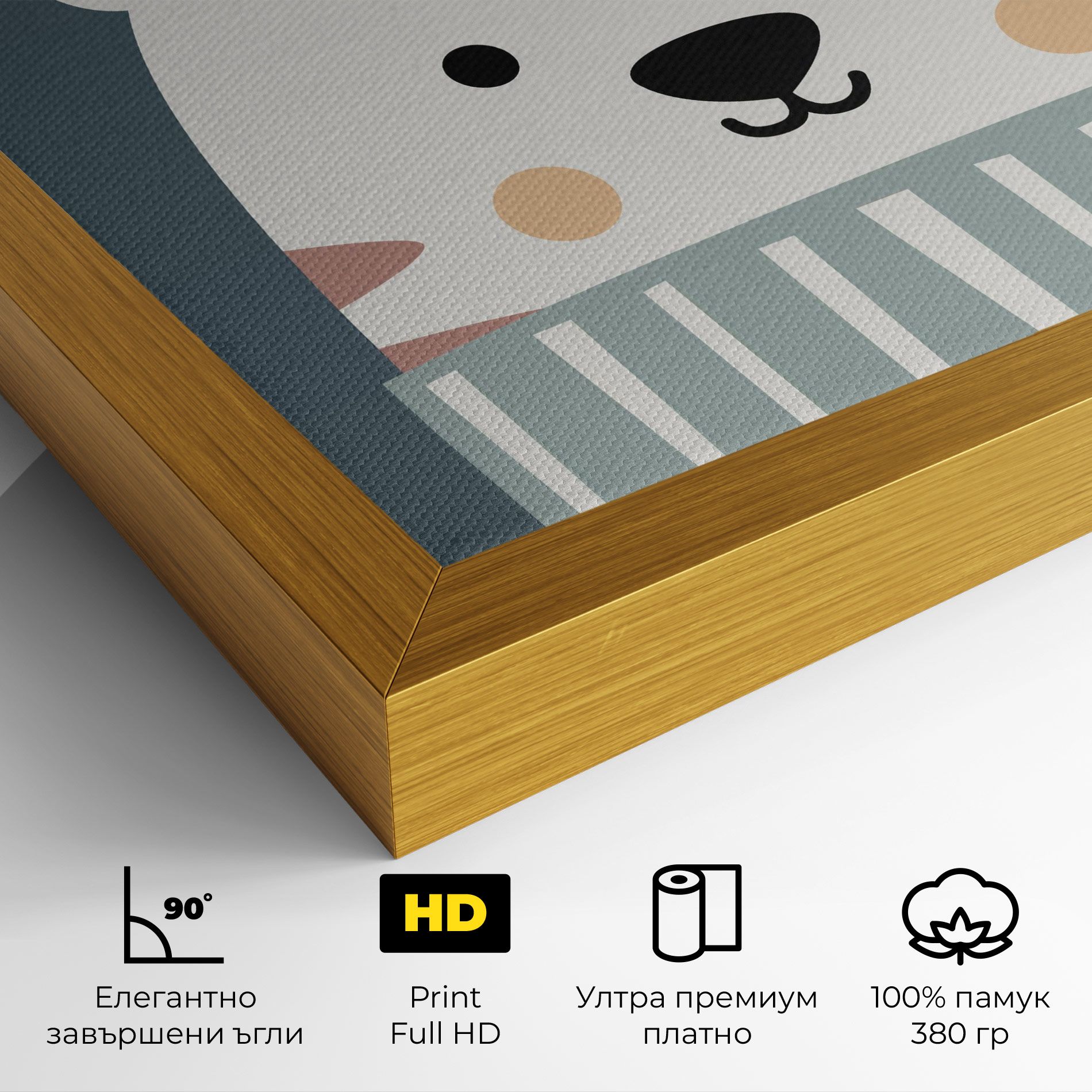 Cute White Tiger mockup 4