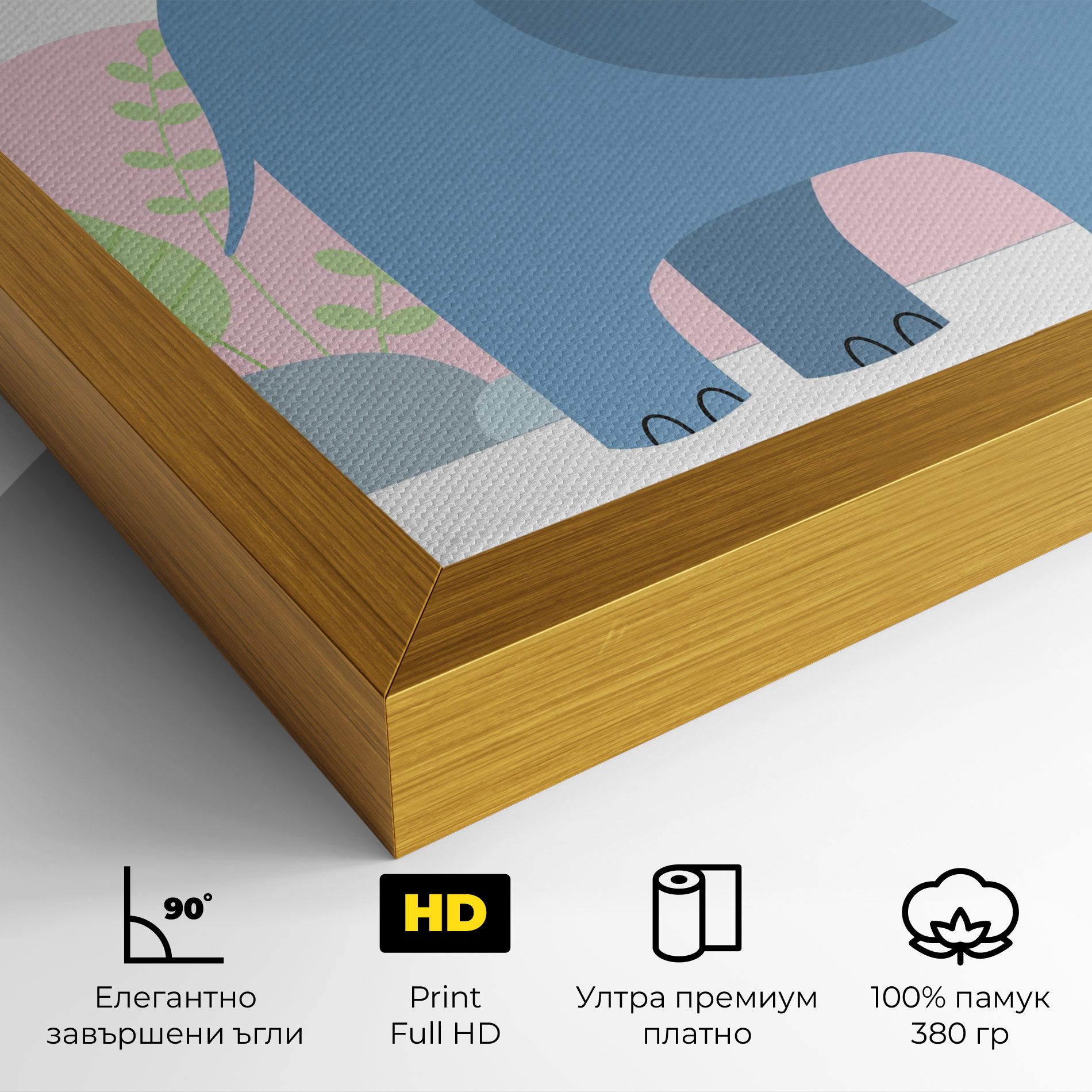 Leaf Cute Elephant mockup 4