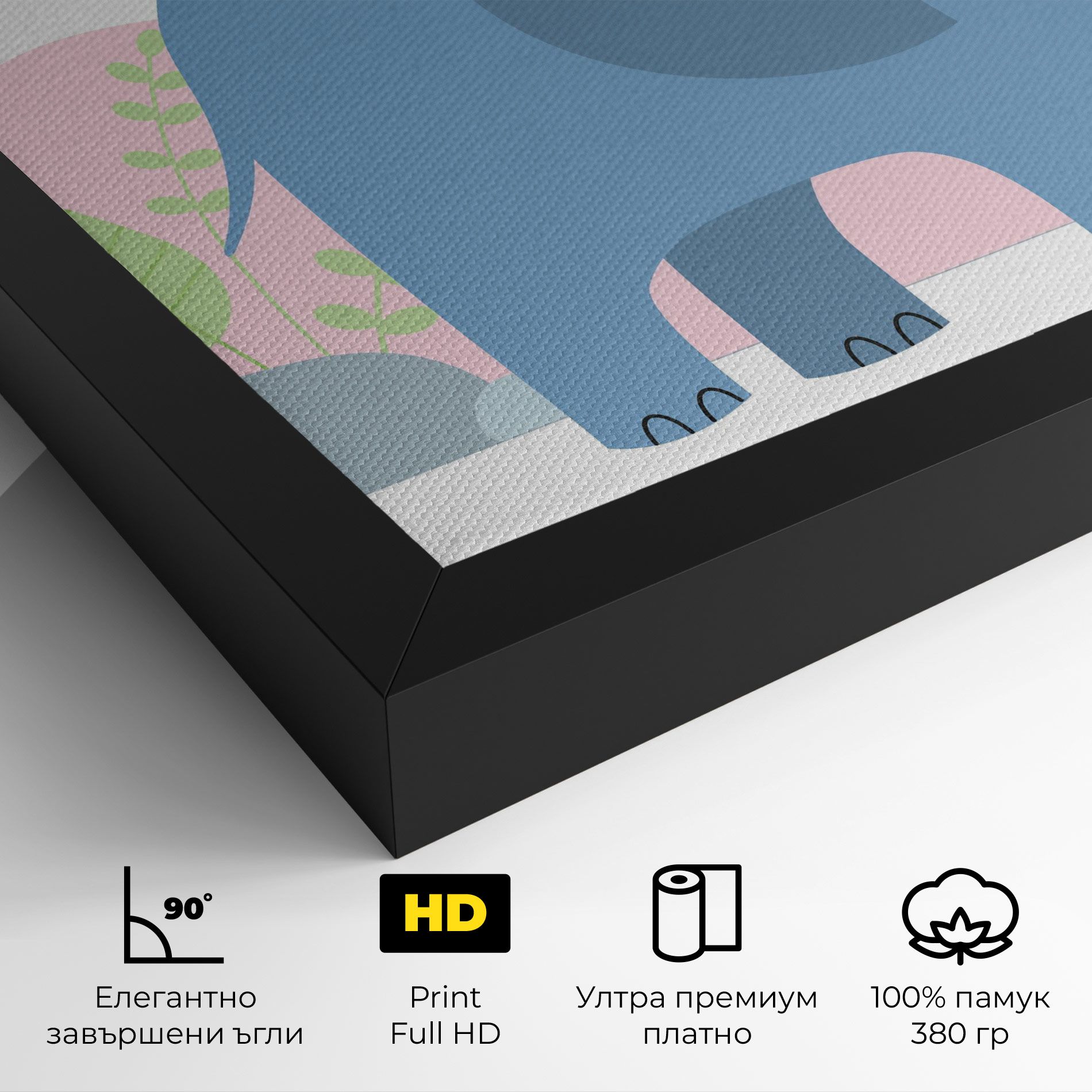 Leaf Cute Elephant mockup 4