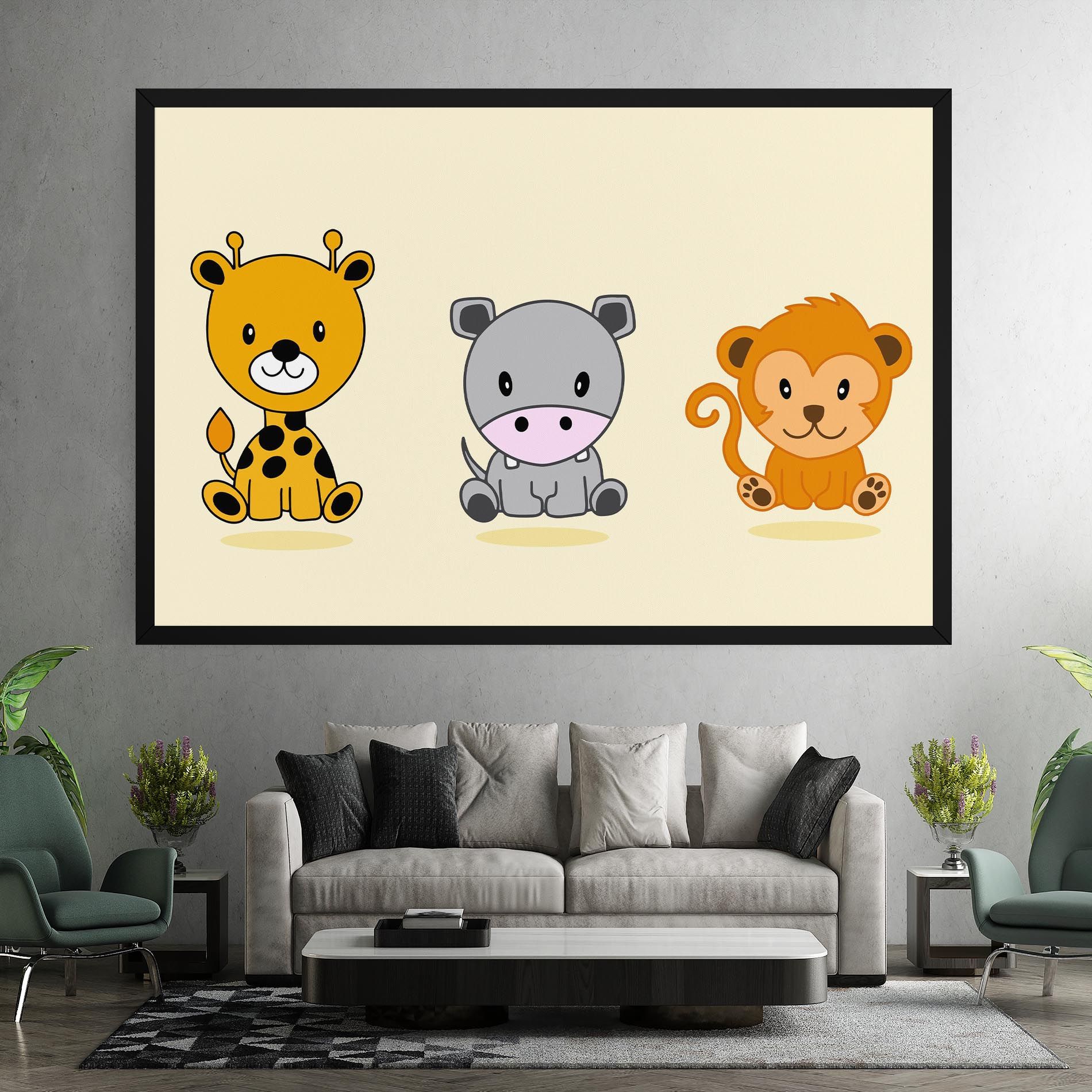 Cream Animals mockup 7