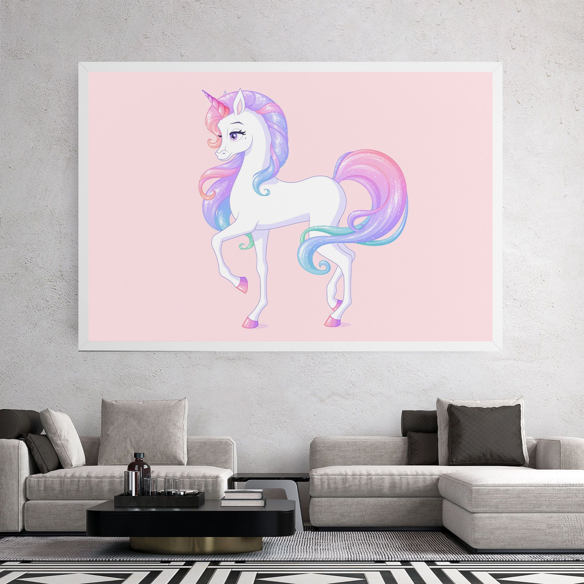 Beautiful Unicorn mockup 2