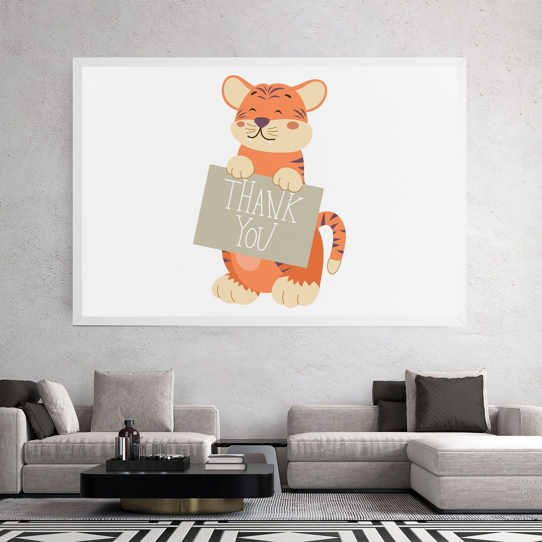 Tiger Thank U mockup 2