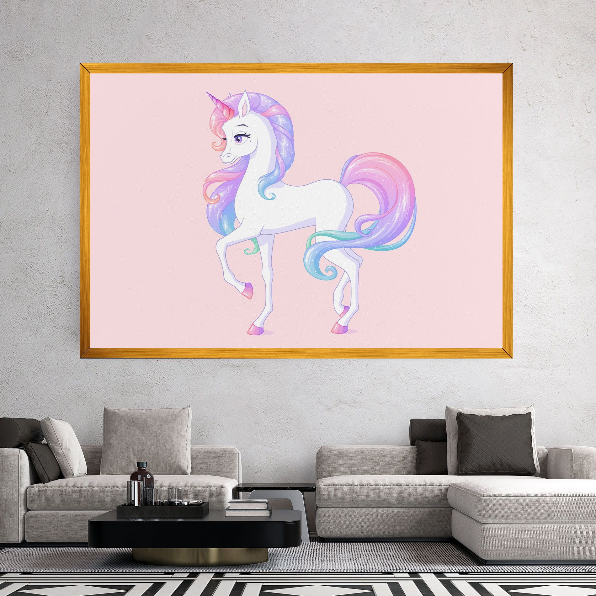 Beautiful Unicorn mockup 2