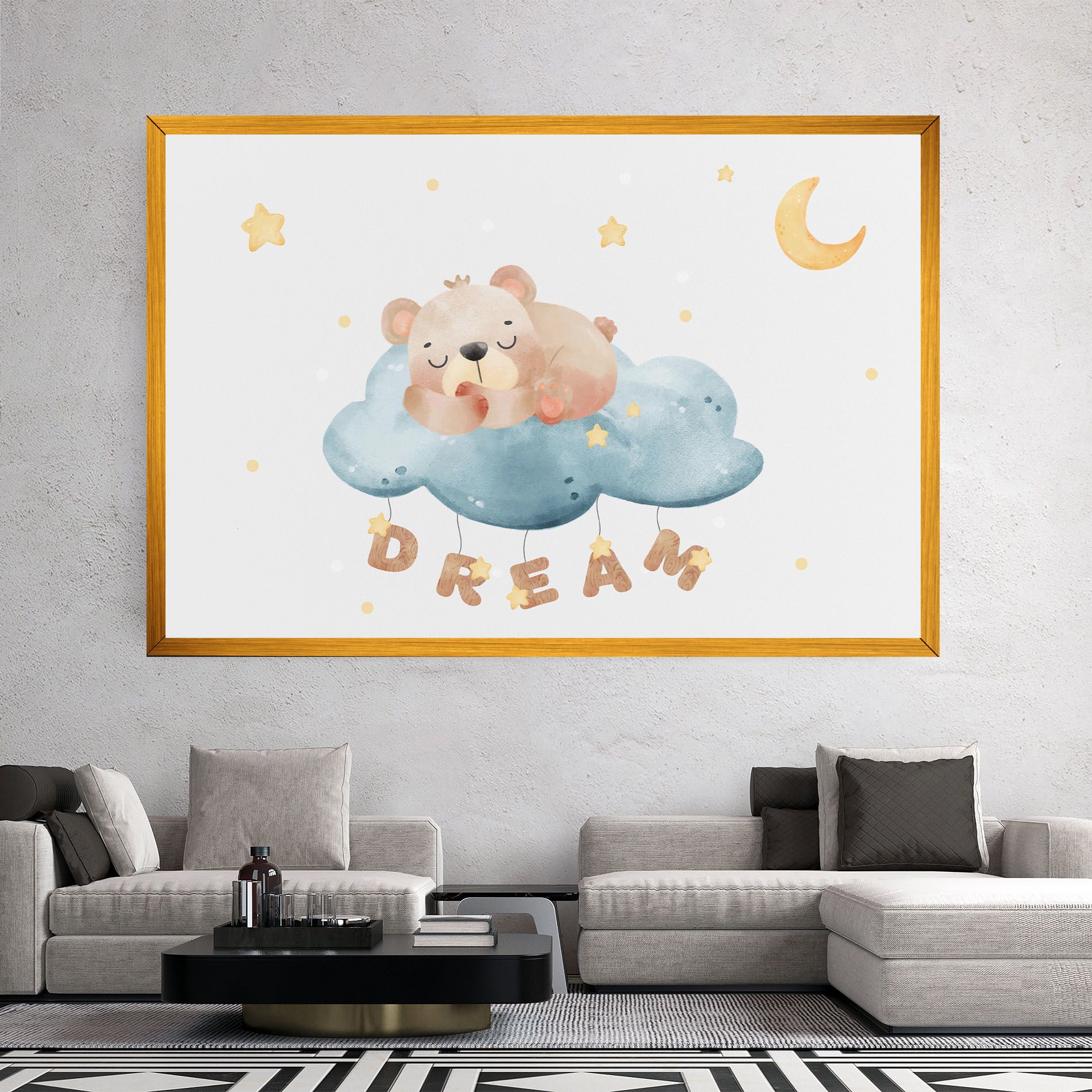 Dream Sleepy Bear mockup 2